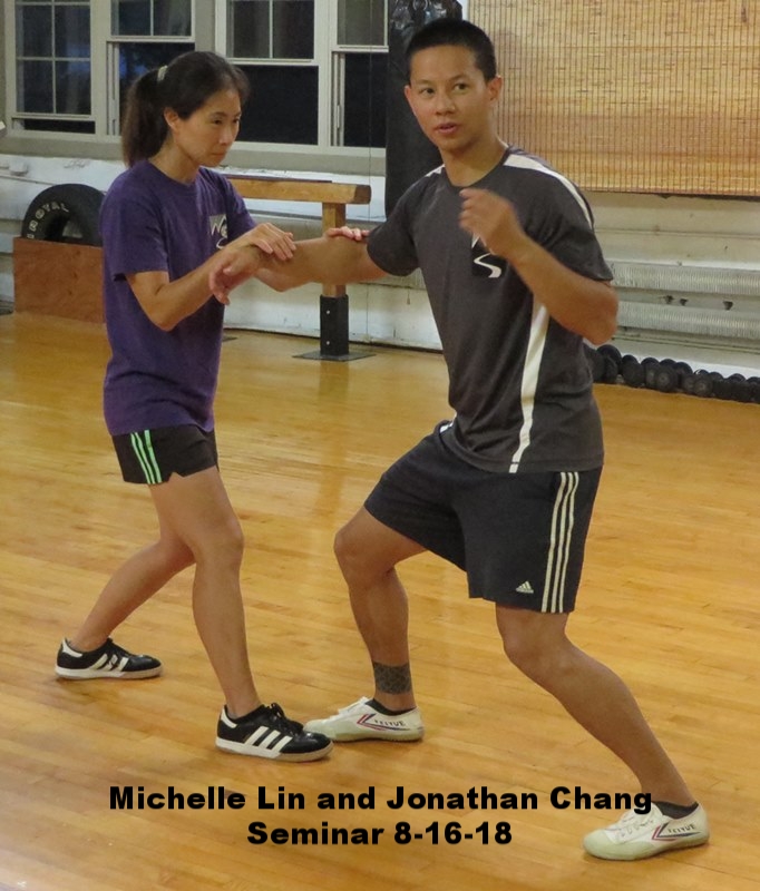 Jonathan Chang and Michelle Lin Seminar 8-16-18