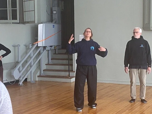 Teri talking about Tai Chi in everyday life