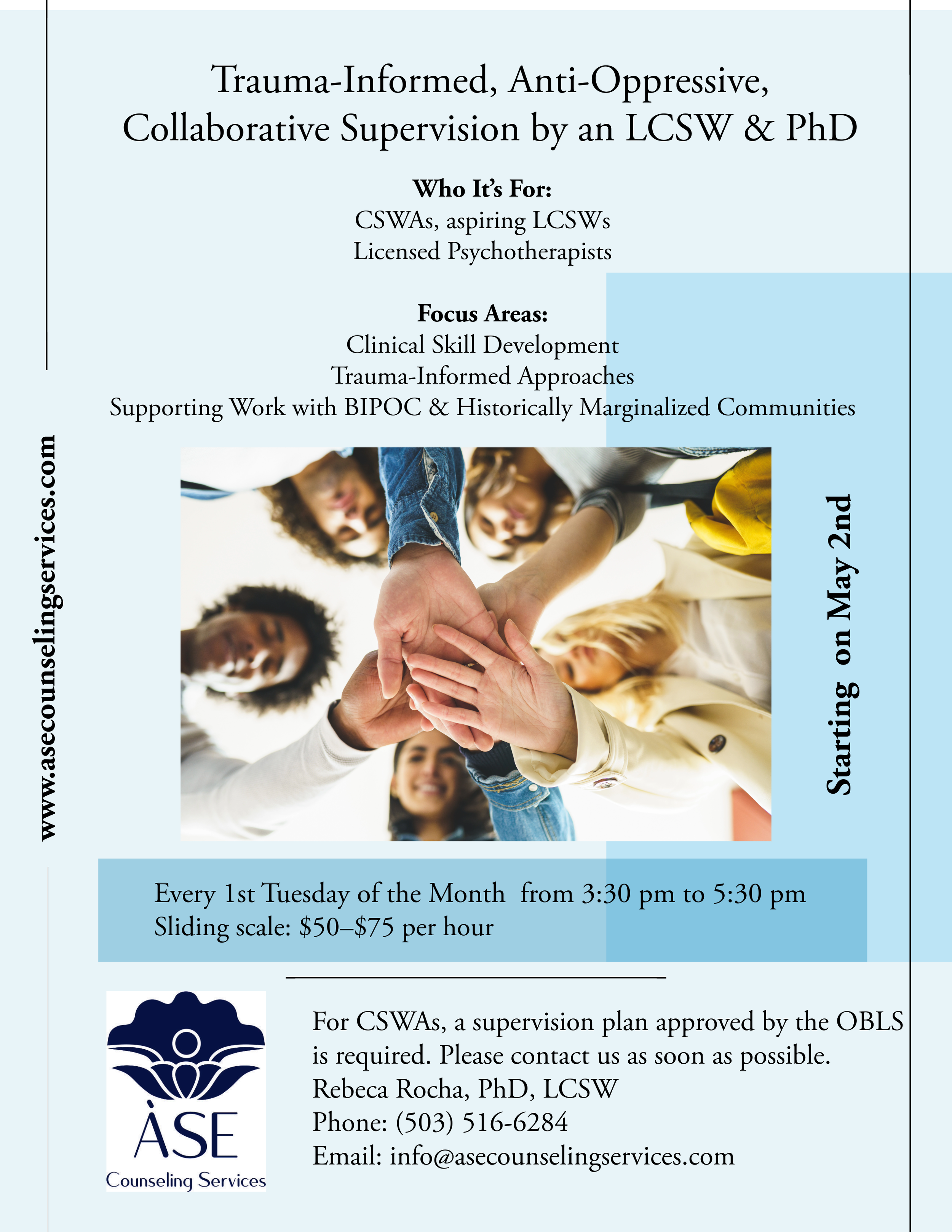 Meet Your Supervisor: Rebeca Rocha, PhD, LCSW