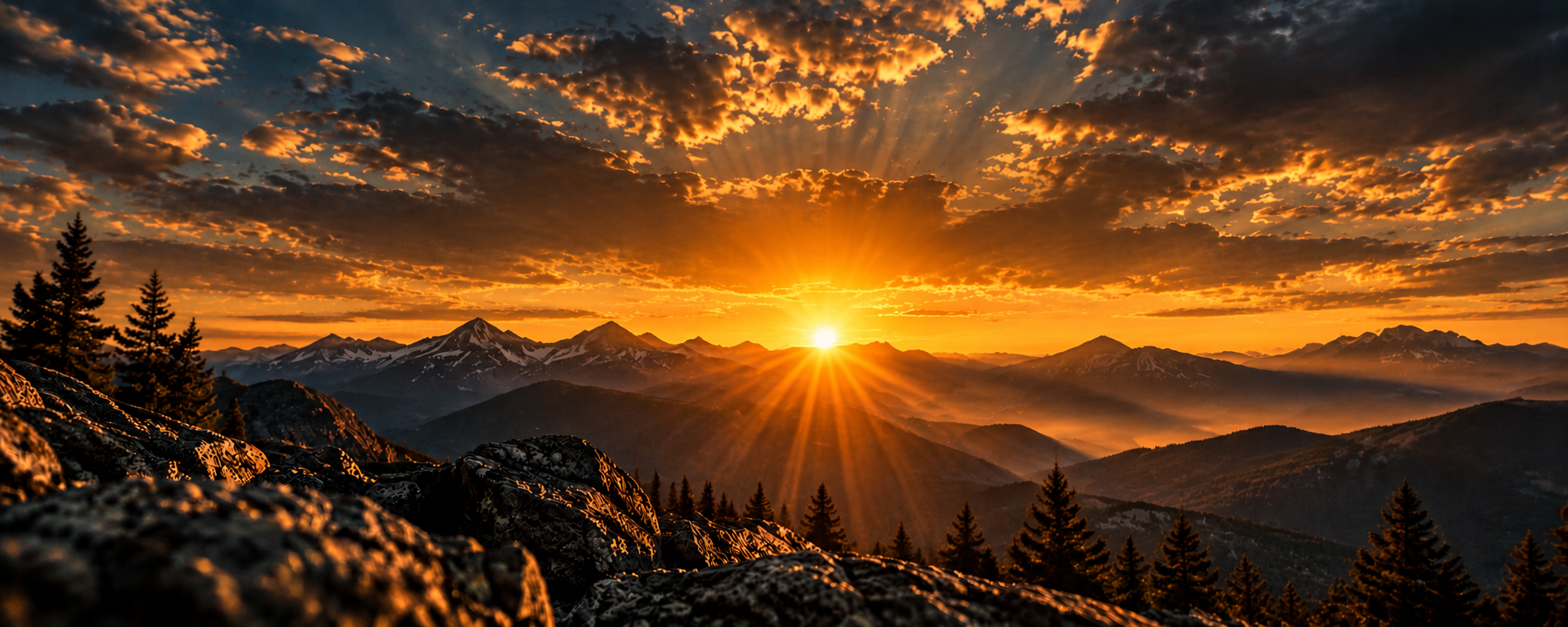 Golden Mountain Sunrise Panorama.png