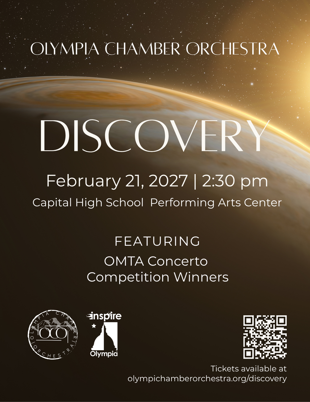 Olympia Chamber Orchestra Concert - Discovery