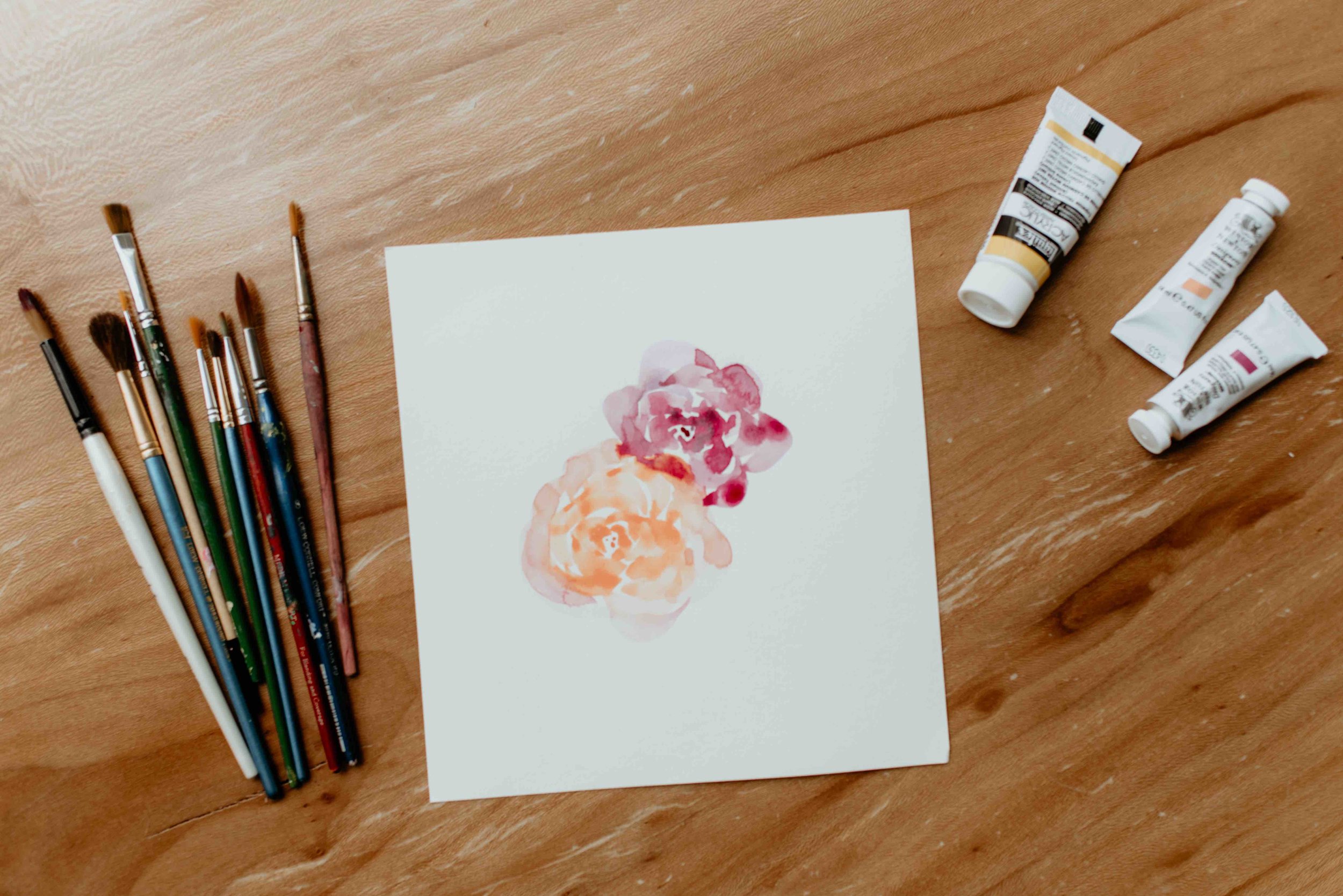 paint brushes and watercolor flowers.jpg