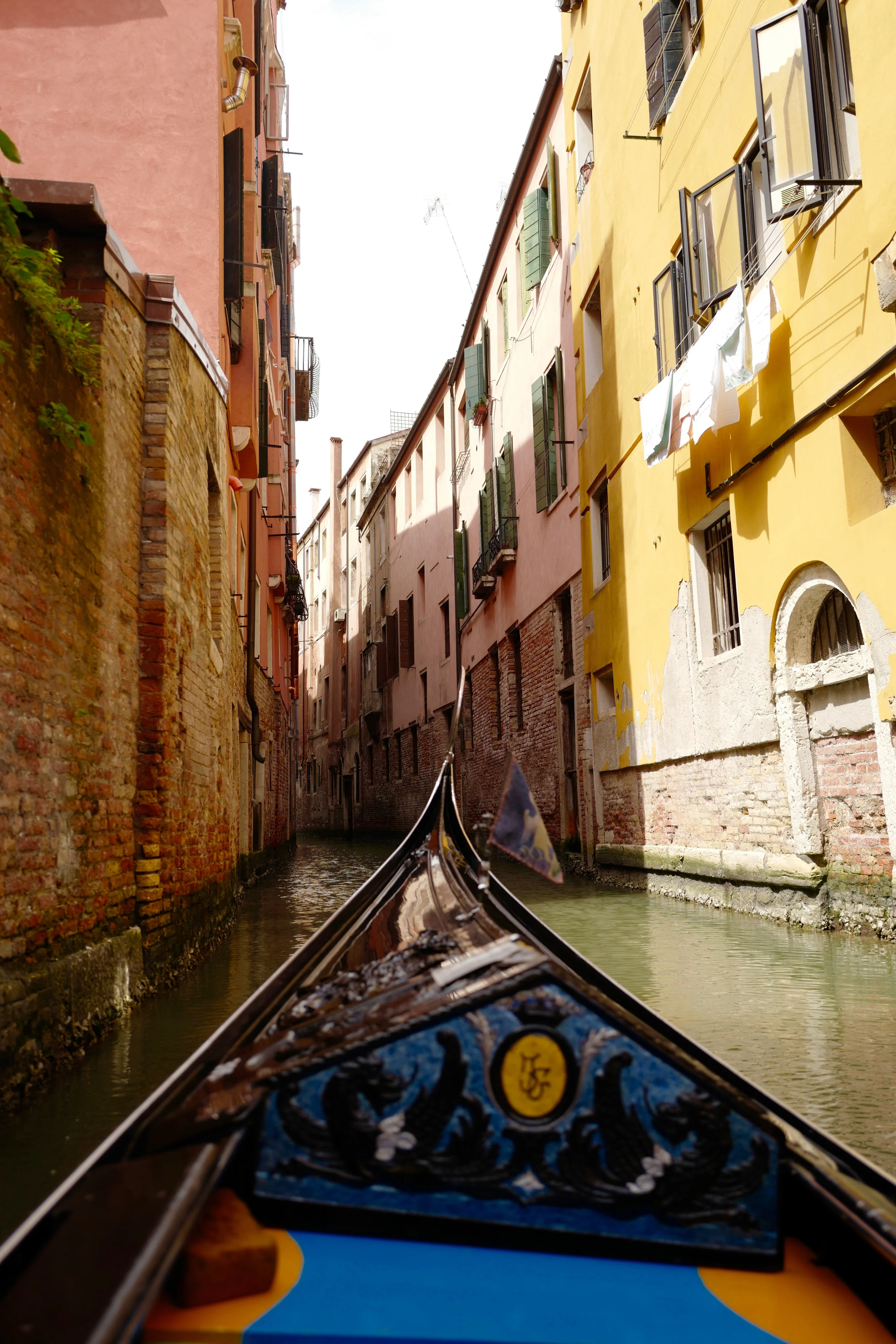 One of the beautiful canals seen only by gondola