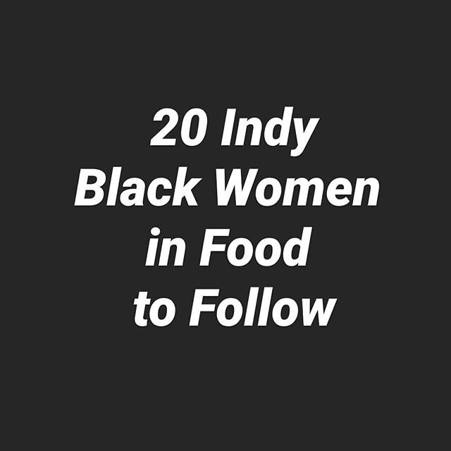 Follow these black women shaping the food scene in Indianapolis! ⁣⁣Includes restaurants, personal chefs, digital creators, media personalities, thought leaders &amp; more. Comment to tell us more black women in the food industry in Indy you love ❤️
⁣