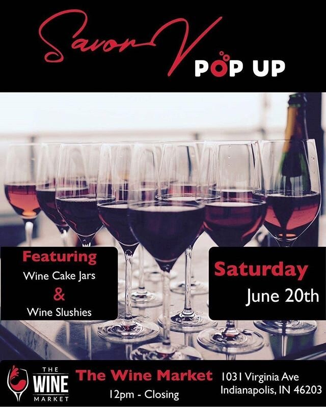 🍷🧁 Wine &amp; cupcakes popup event! Want to support local &amp; #blackowned business? Come out to support our very own&nbsp;V Taybron of @savorv Bakery on her first Indy event!  @domesticqueenv is a long time member of Indy Women in Food who spread