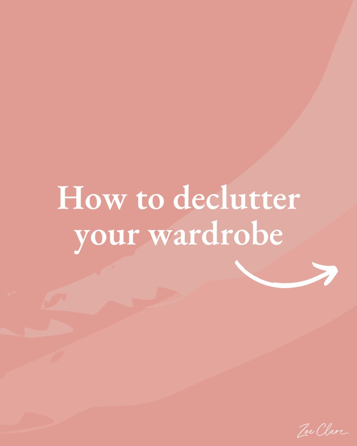 It's that time of the year again! 

Time to declutter your wardrobe and fall back in love with getting dressed everyday.

The goal of your wardrobe clean out is to create a collection of clothing that reflects your lifestyle, body shape, and personal