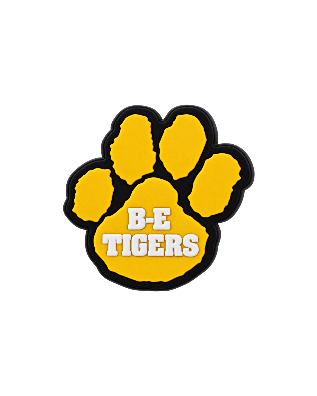 Burlington Edison Tigers Croc Charm