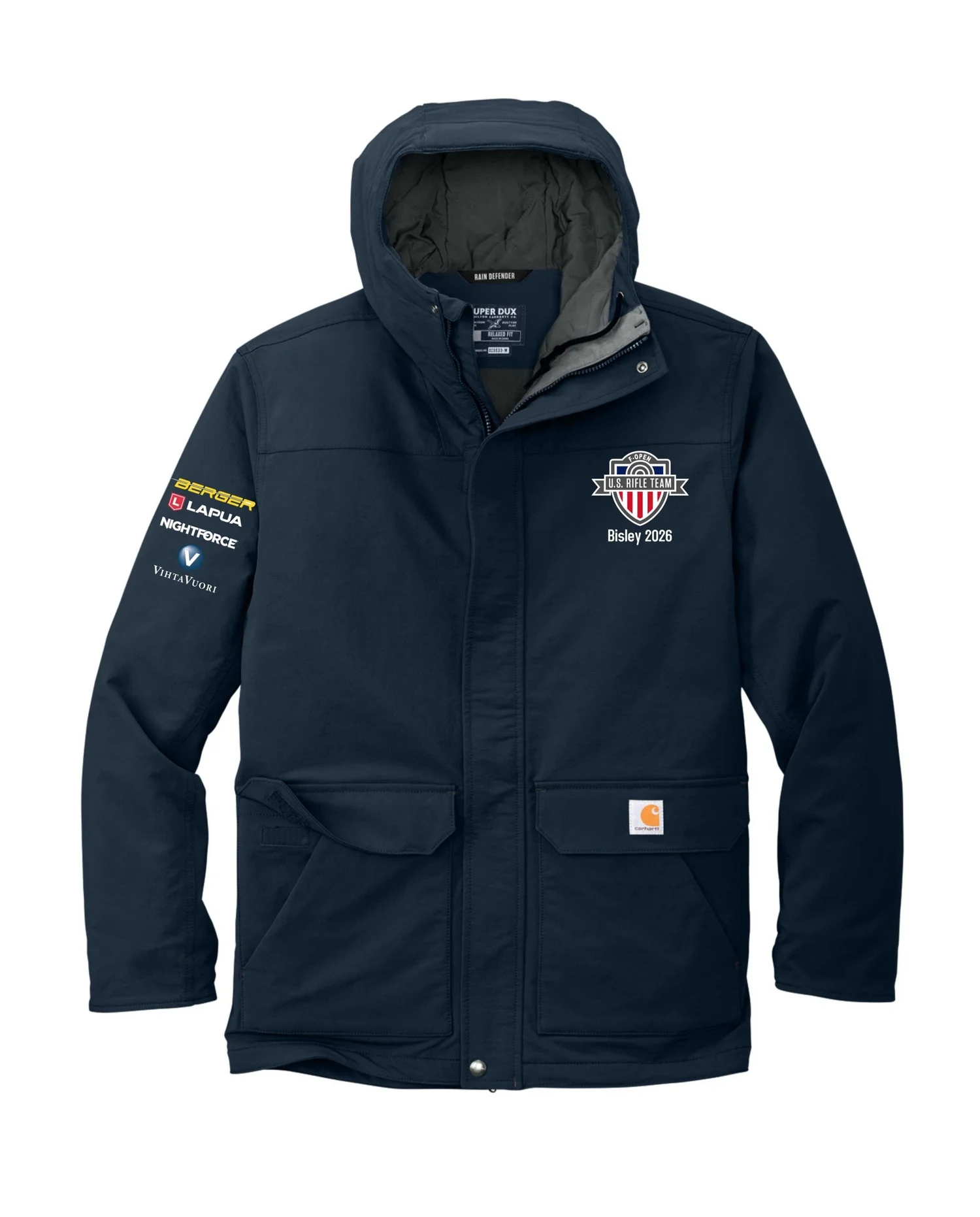 Carhartt Super Dux Insulated Hooded Coat Ct105533 — Hats Off