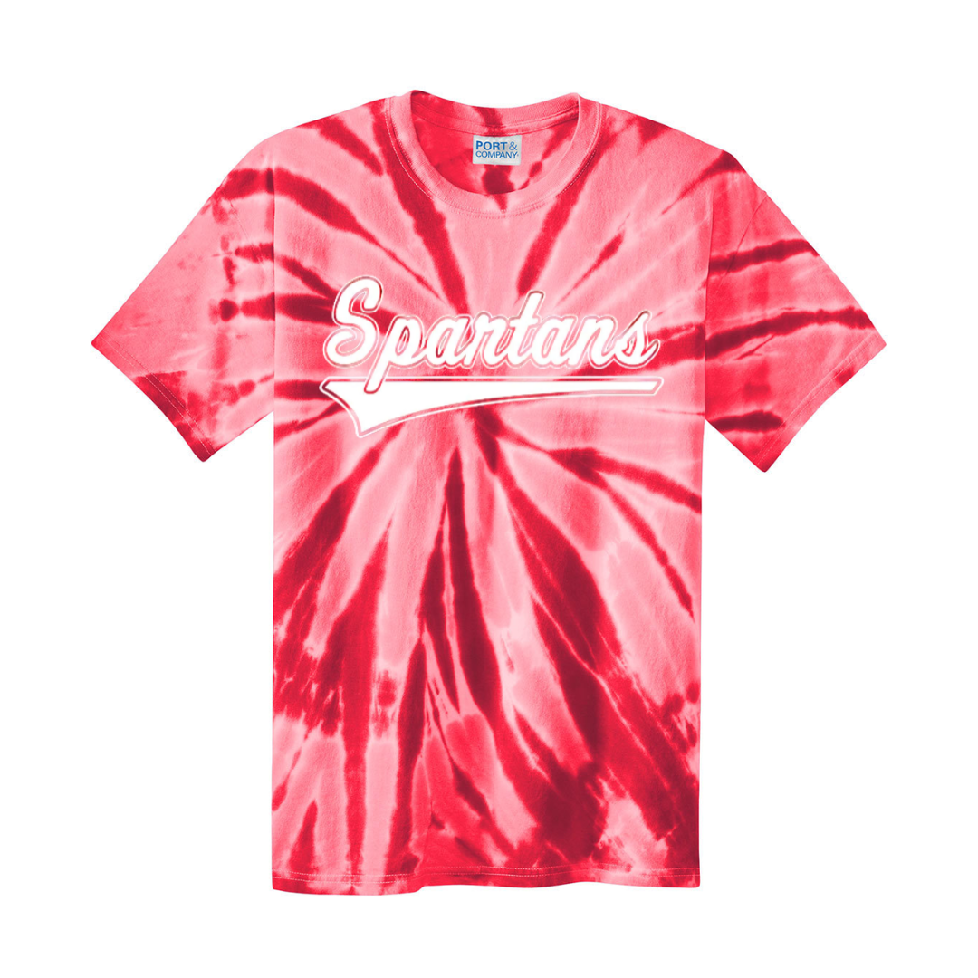 Stanwood Spartans Tie-Dye Short Sleeve T-Shirt