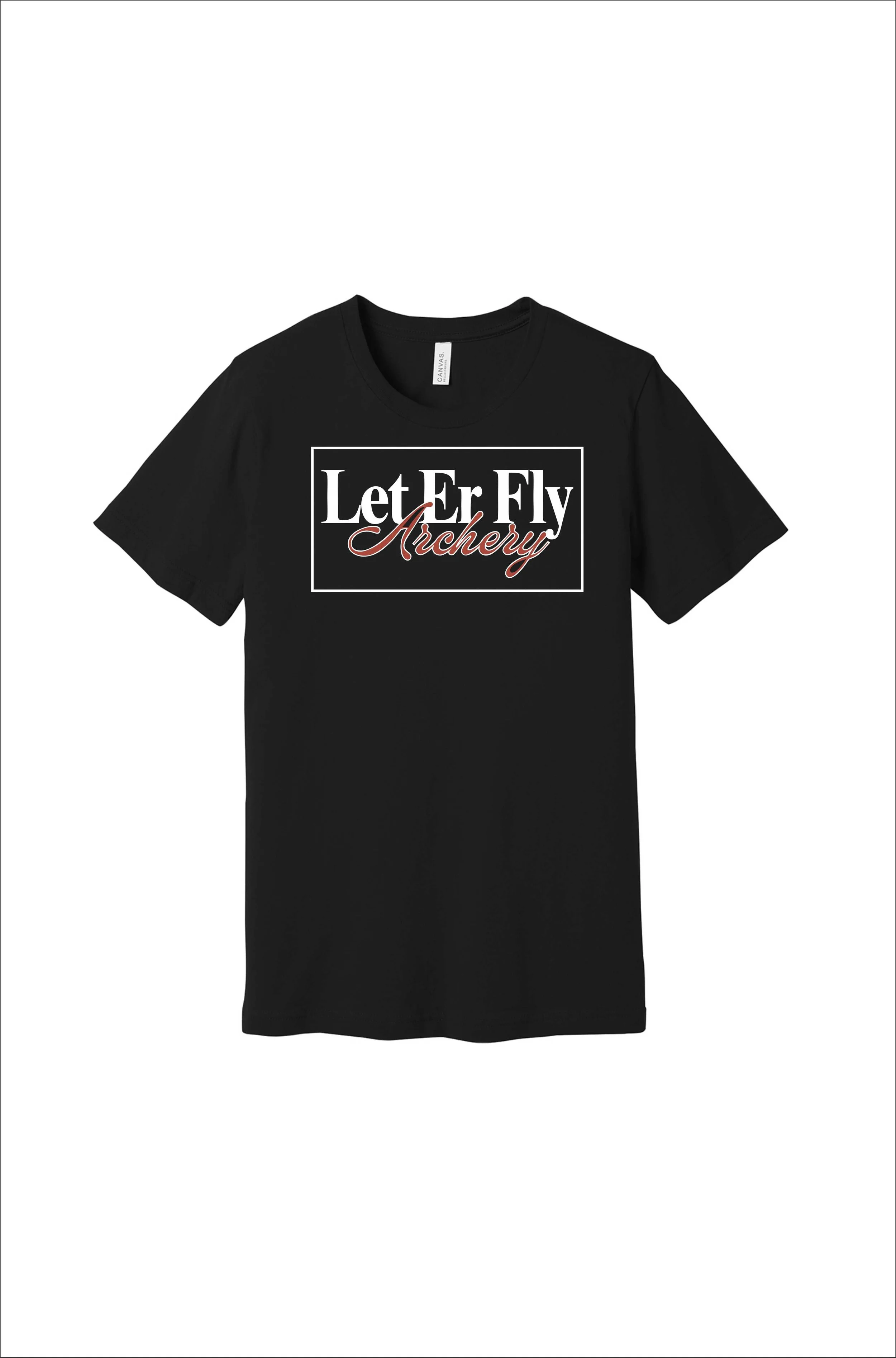 Let Er Fly Archery T-Shirt BC3001CVC / BC3001YCVC