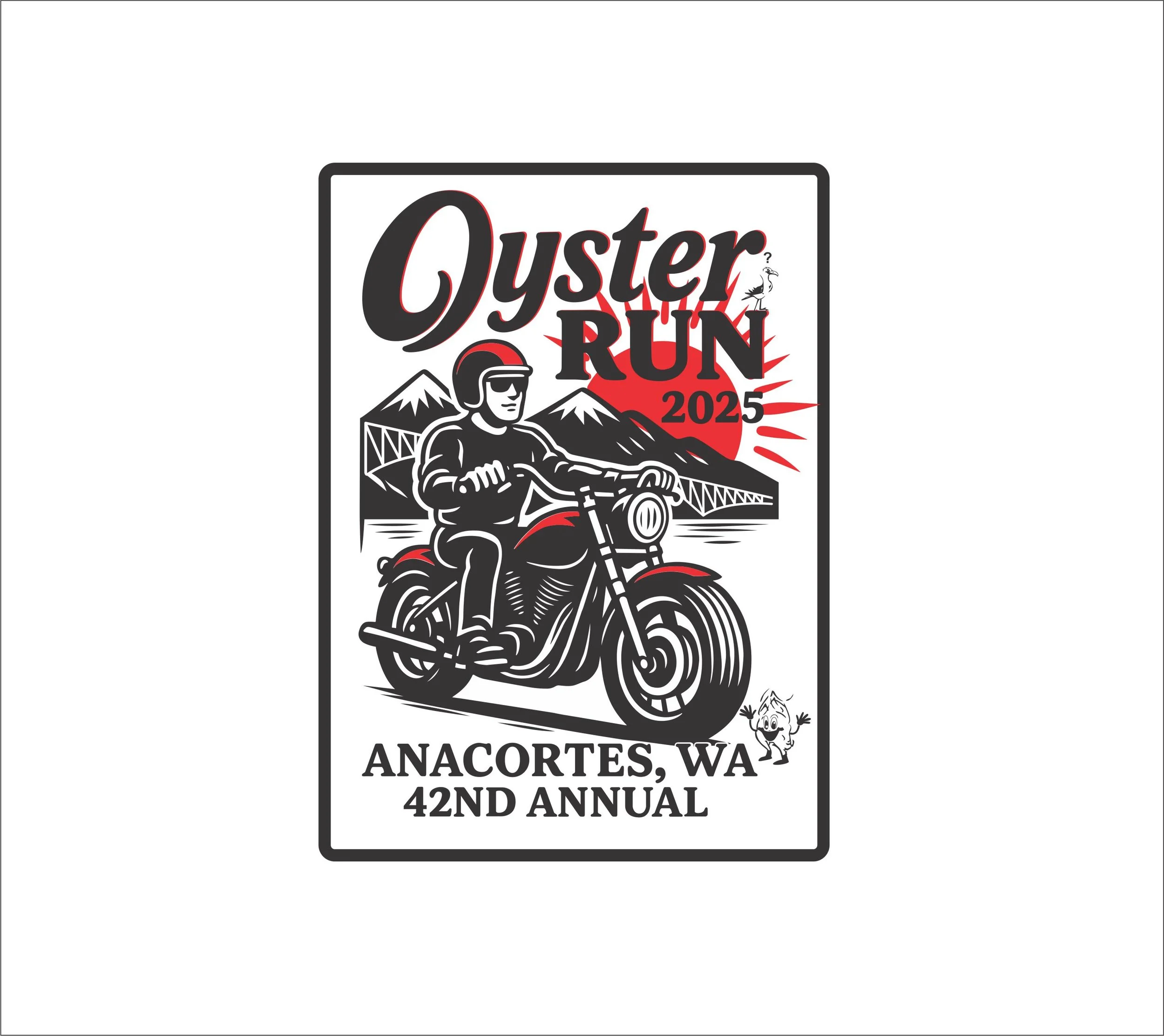 Oyster Run 2025 Patch - Limited Quantity Available