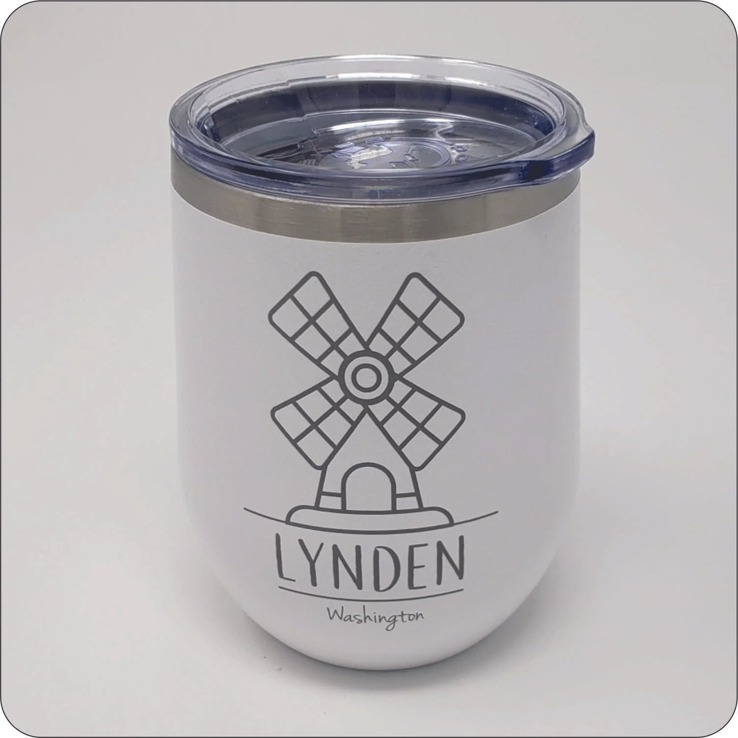 Lynden Windmill Wine Tumbler White - Product Image.jpg
