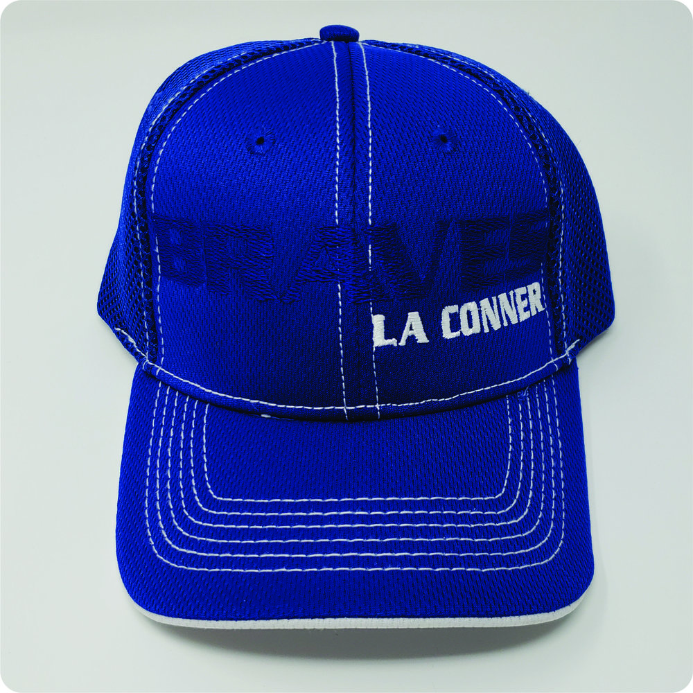 La Conner Braves Pacific Headwear Soft Trucker Mesh Cap — Hats Off
