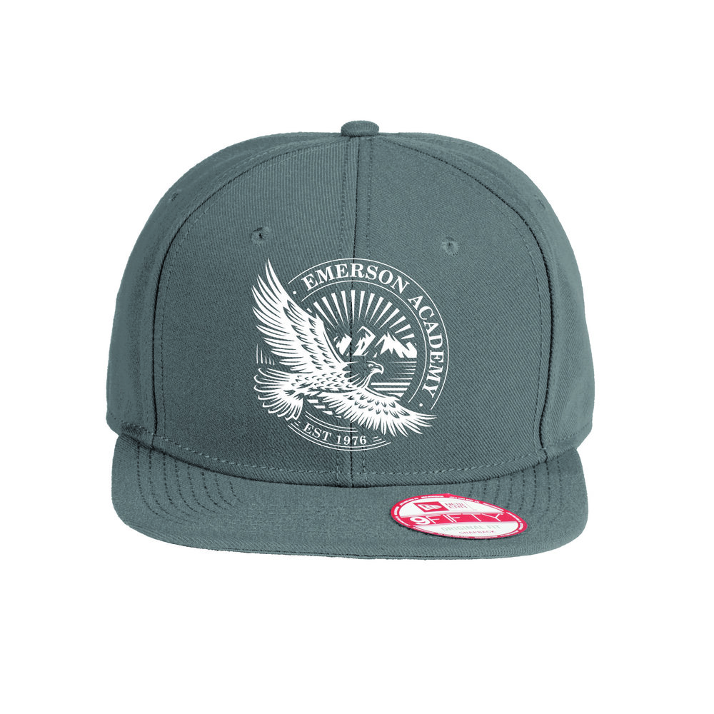 Emerson Academy New Era® Original Fit Flat Bill Snapback Cap — Hats Off