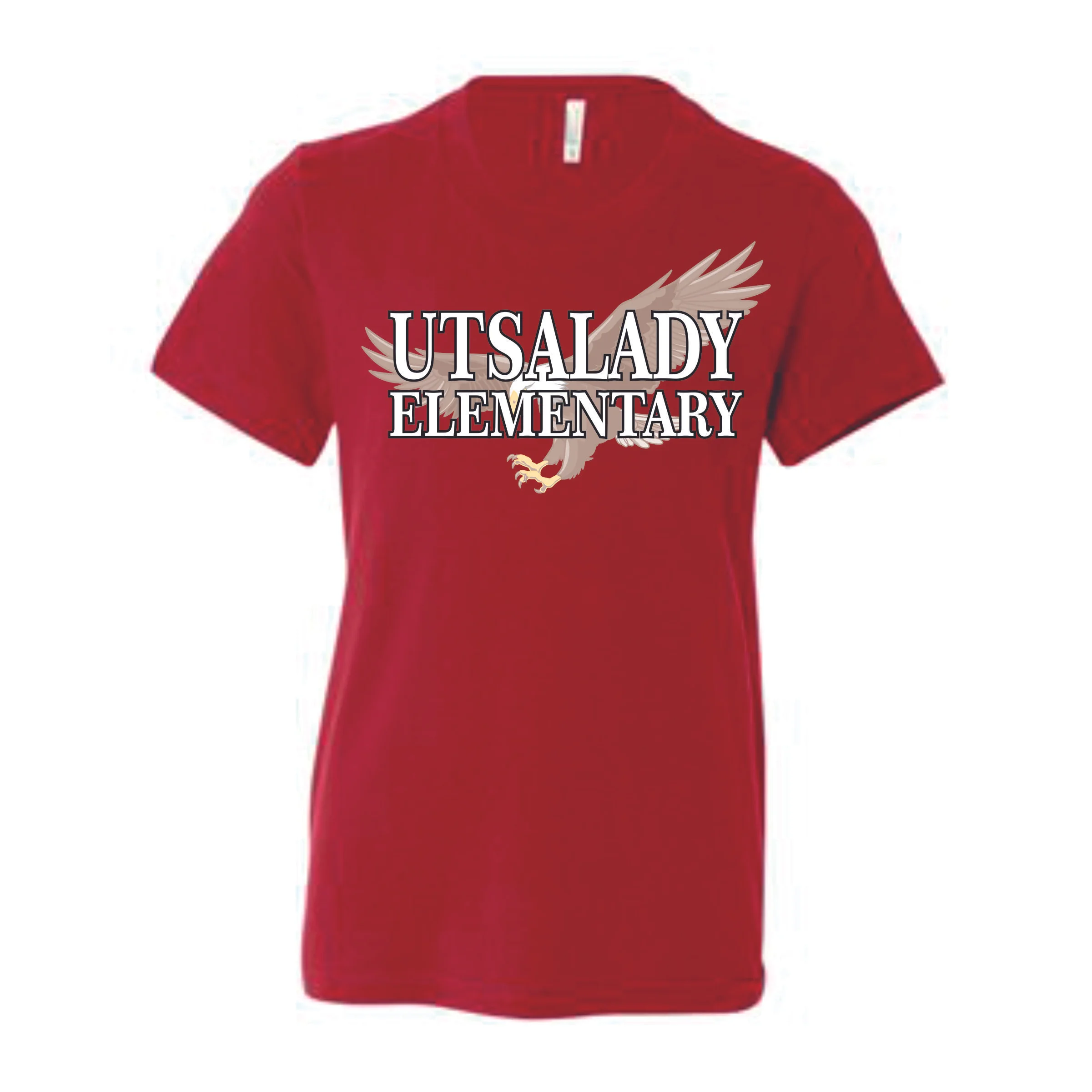 3001Y Bella Youth Tee Red Utsalady Full Color, No Booster Club.jpg