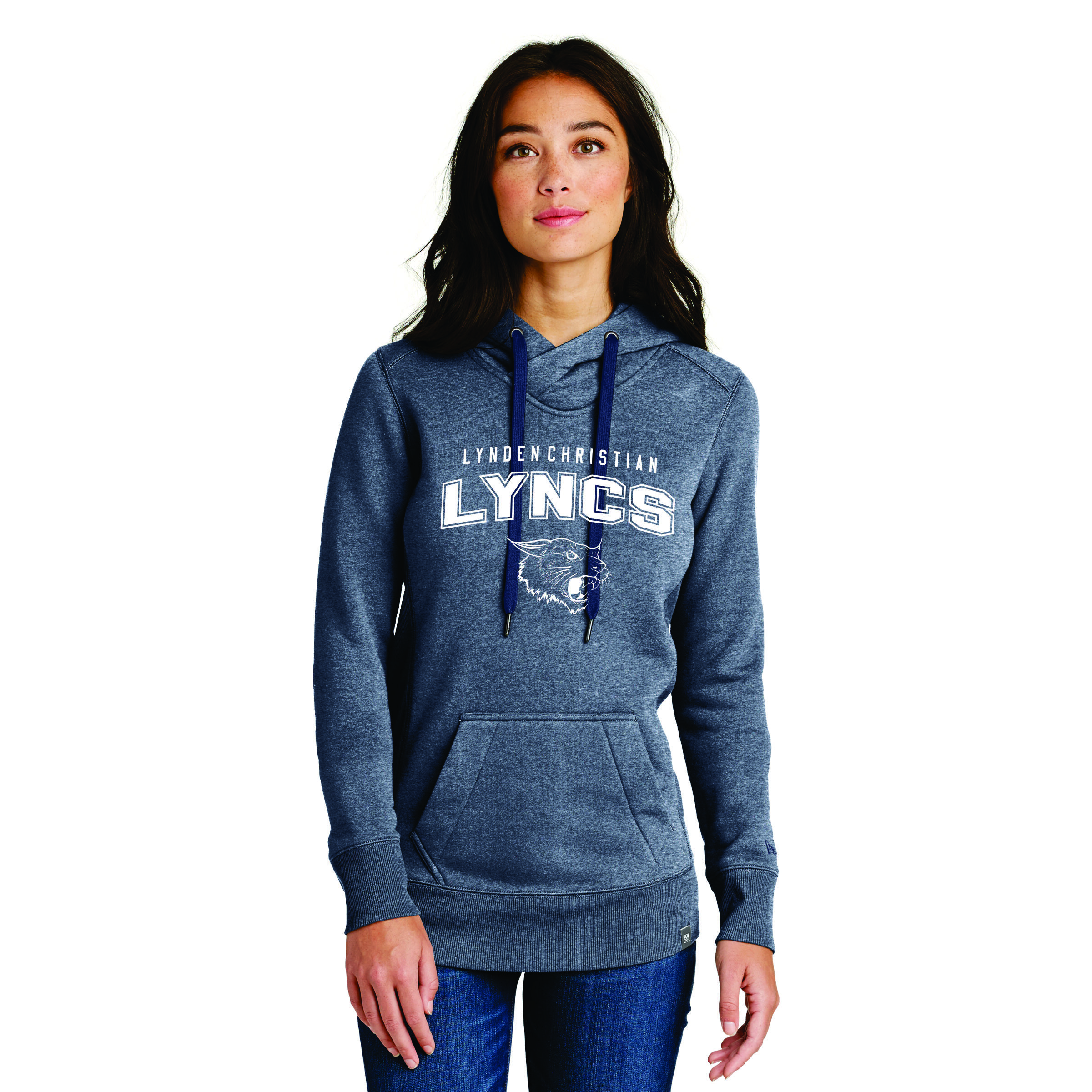 NEW LC Lyncs New Era Ladies French Terry Pullover Hoodie — Hats Off
