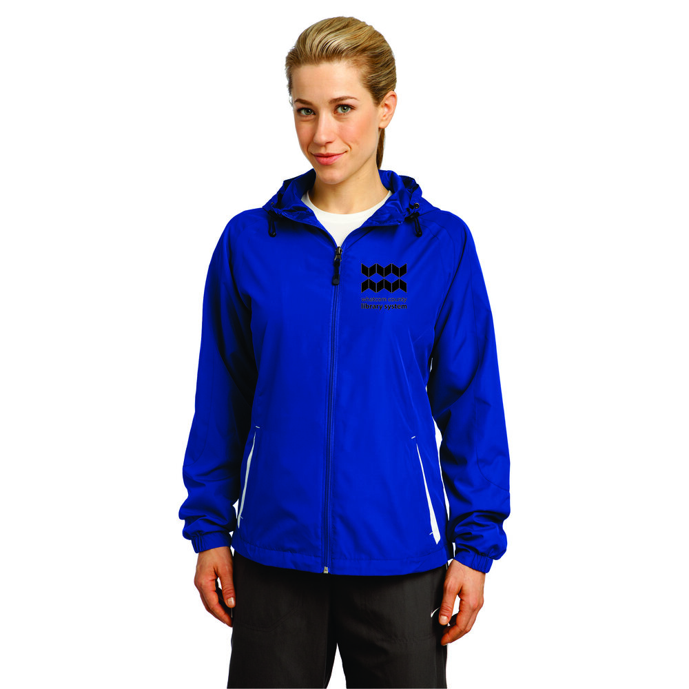 SPORT-TEK Men's Hooded Raglan Jacket SPORT-TEK Men's Hooded Raglan Jacket