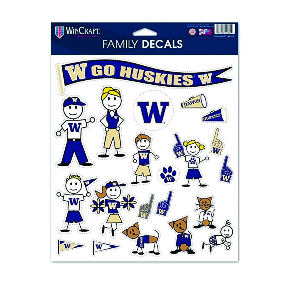 College Flags and Banners Co. Washington Huskies - Casco de fútbol con College Flags and Banners Co. Washington Huskies - Casco de fútbol con