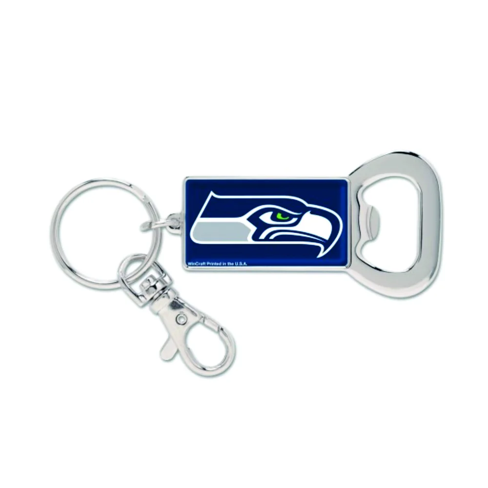 Seattle Seahawks Bottle Opener Key Ring — Hats Off