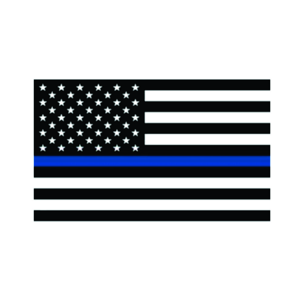 usa police flag