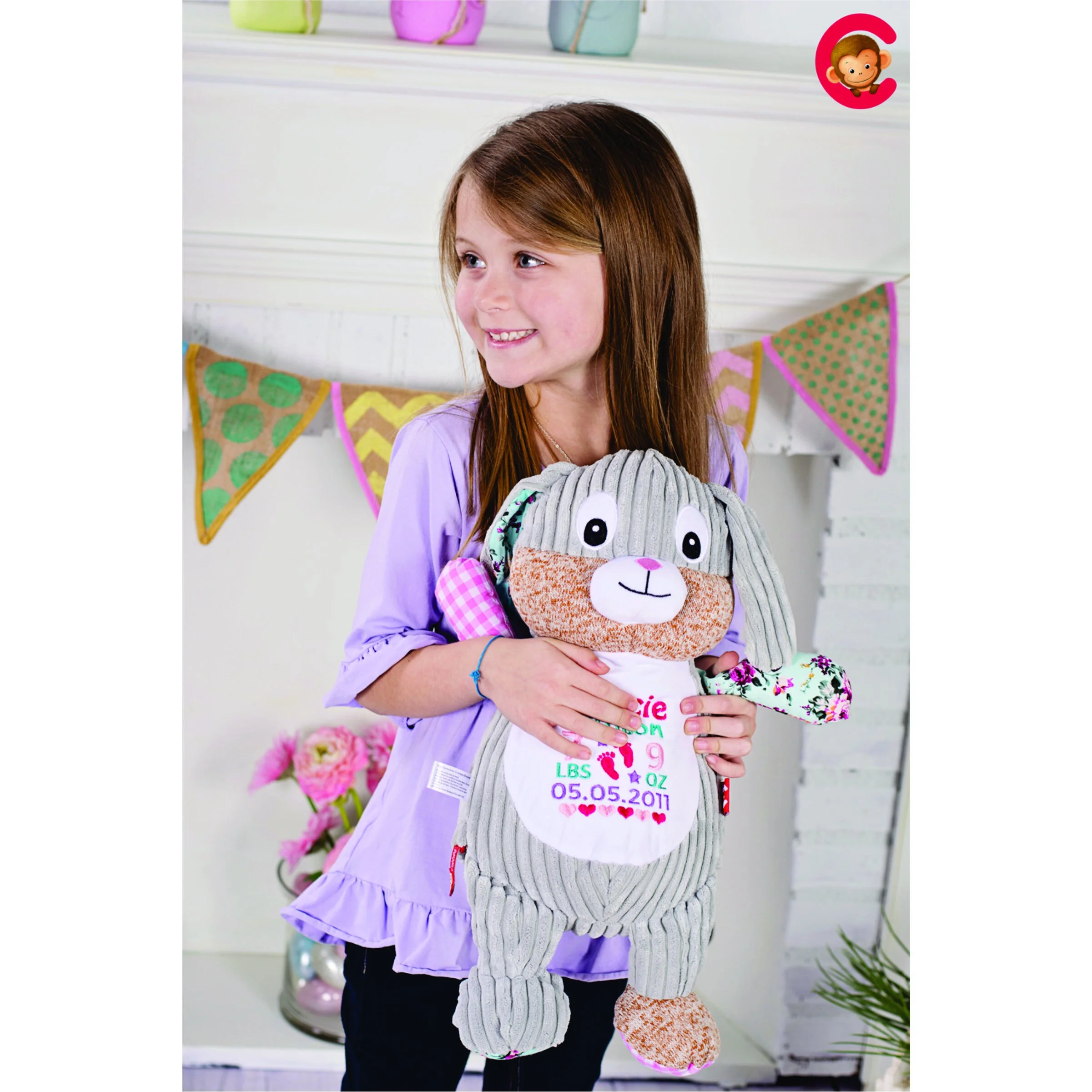 Girl and Harlequin Bunny.jpg