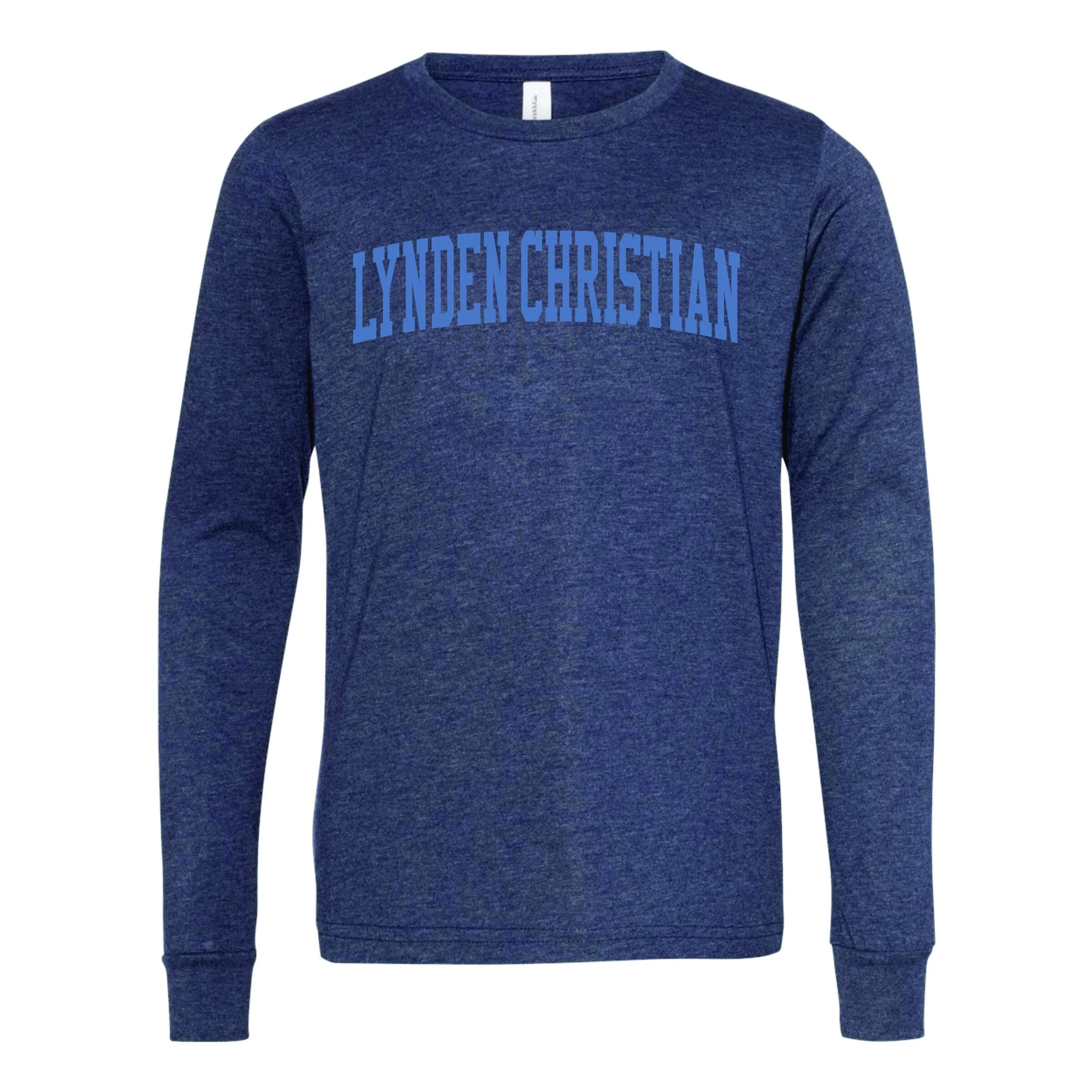 3501Y Heather Navy, Lynden Christian.jpg