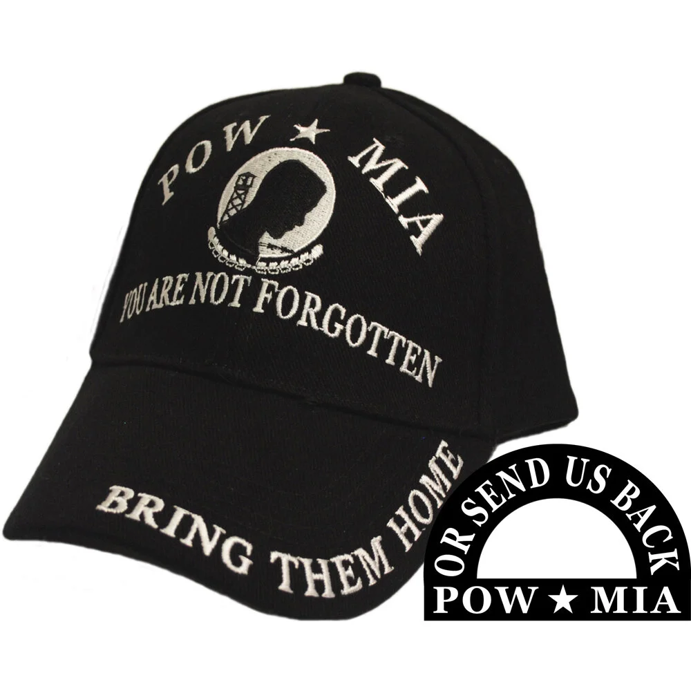 XXL Oversize POW MIA Non dimenticato Grande Patch Baseball Cap (27-079XX-PML138) - Italia