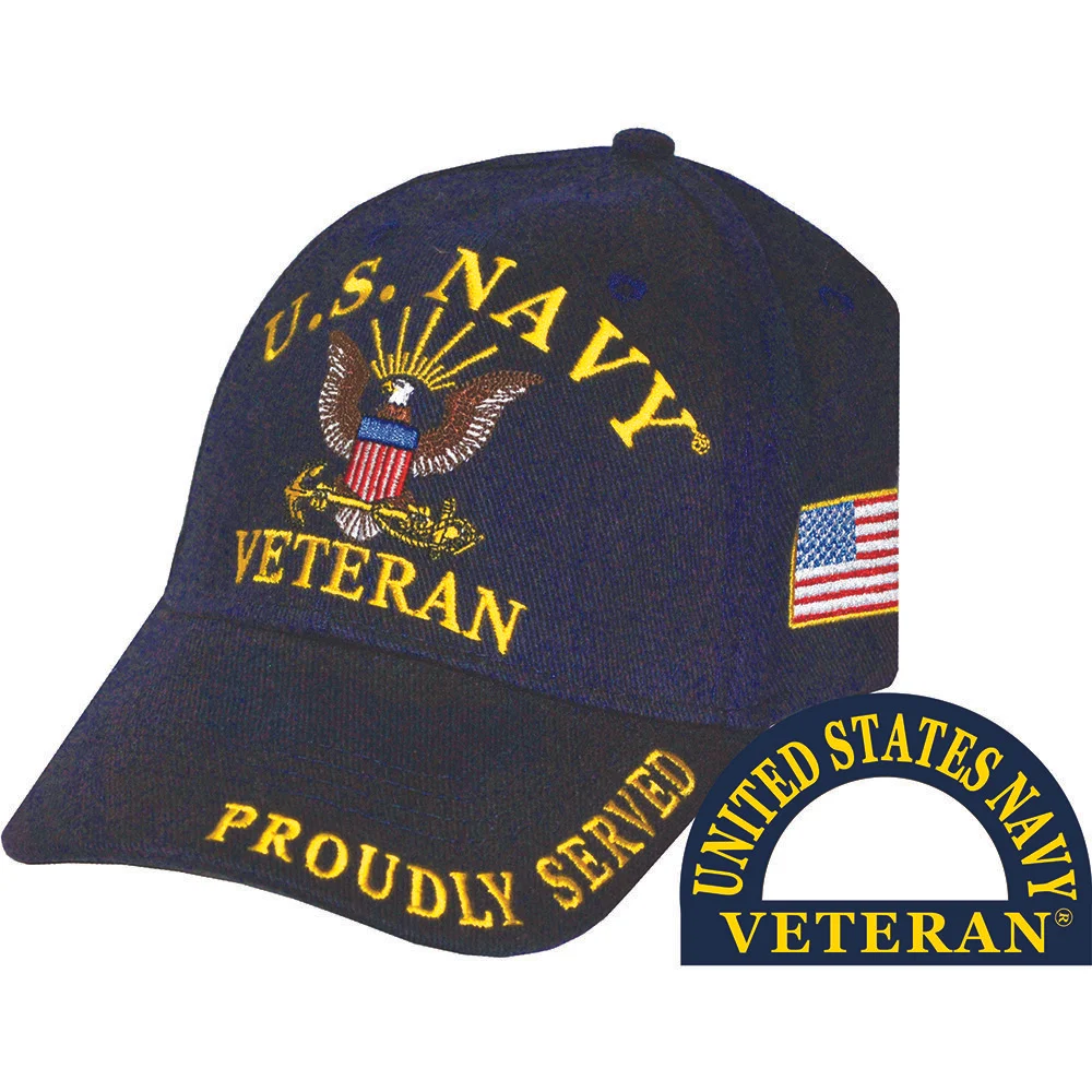 navy veteran hat
