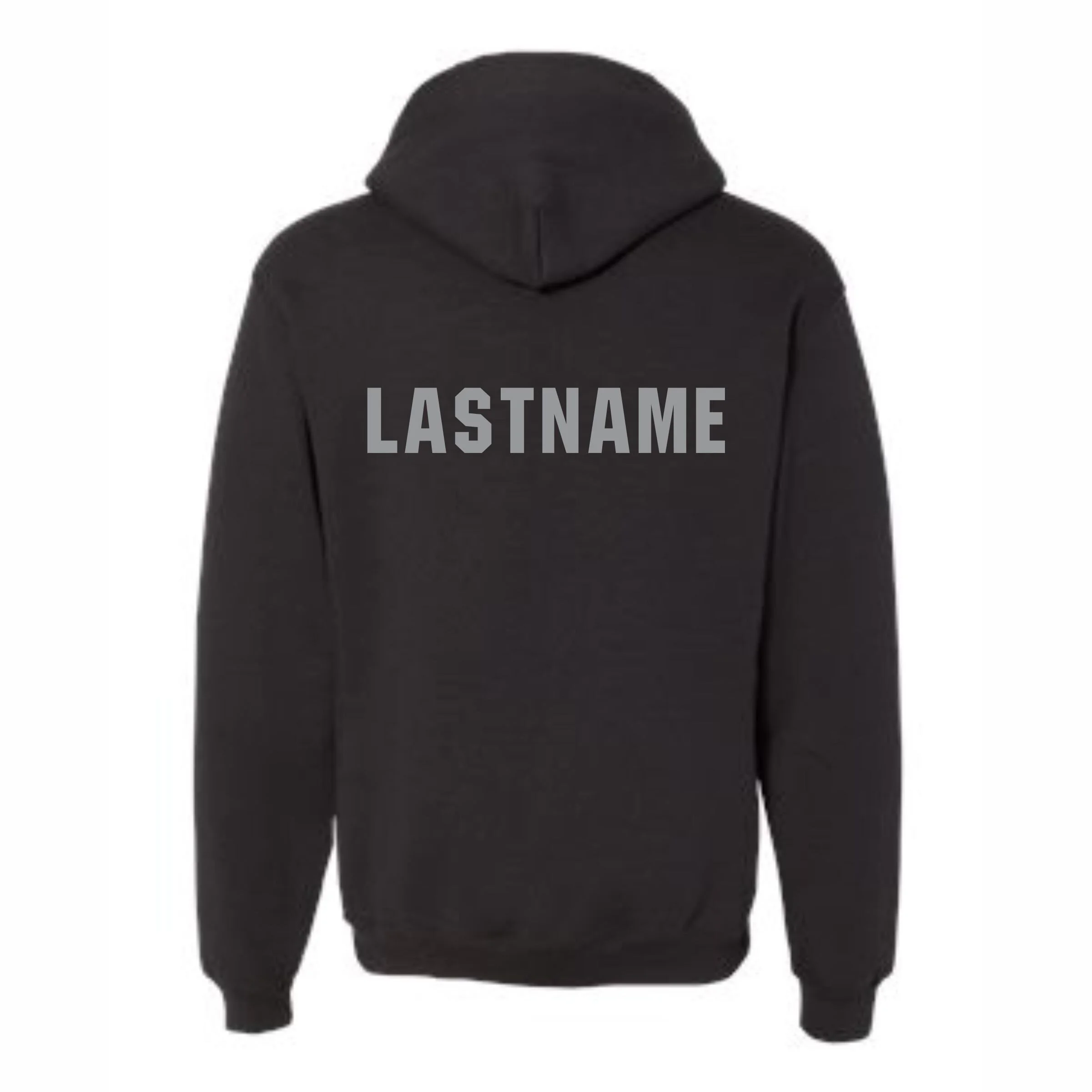 Sparrow Show Horses Black Hoody, Back.jpg