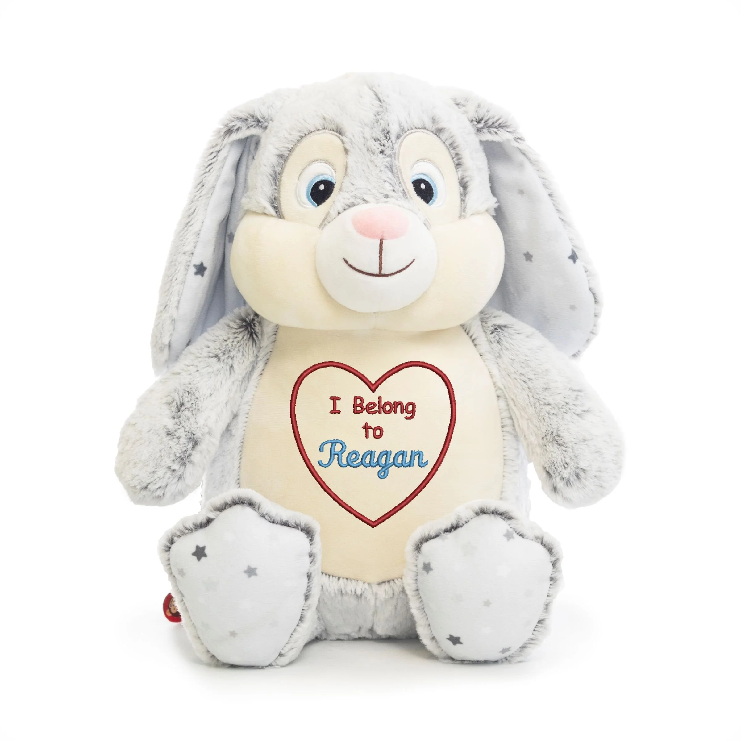 Grey Bunny with Grey Stars, Design Option #3.jpg