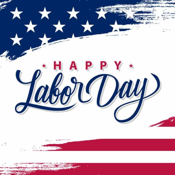 Closed for Labor Day