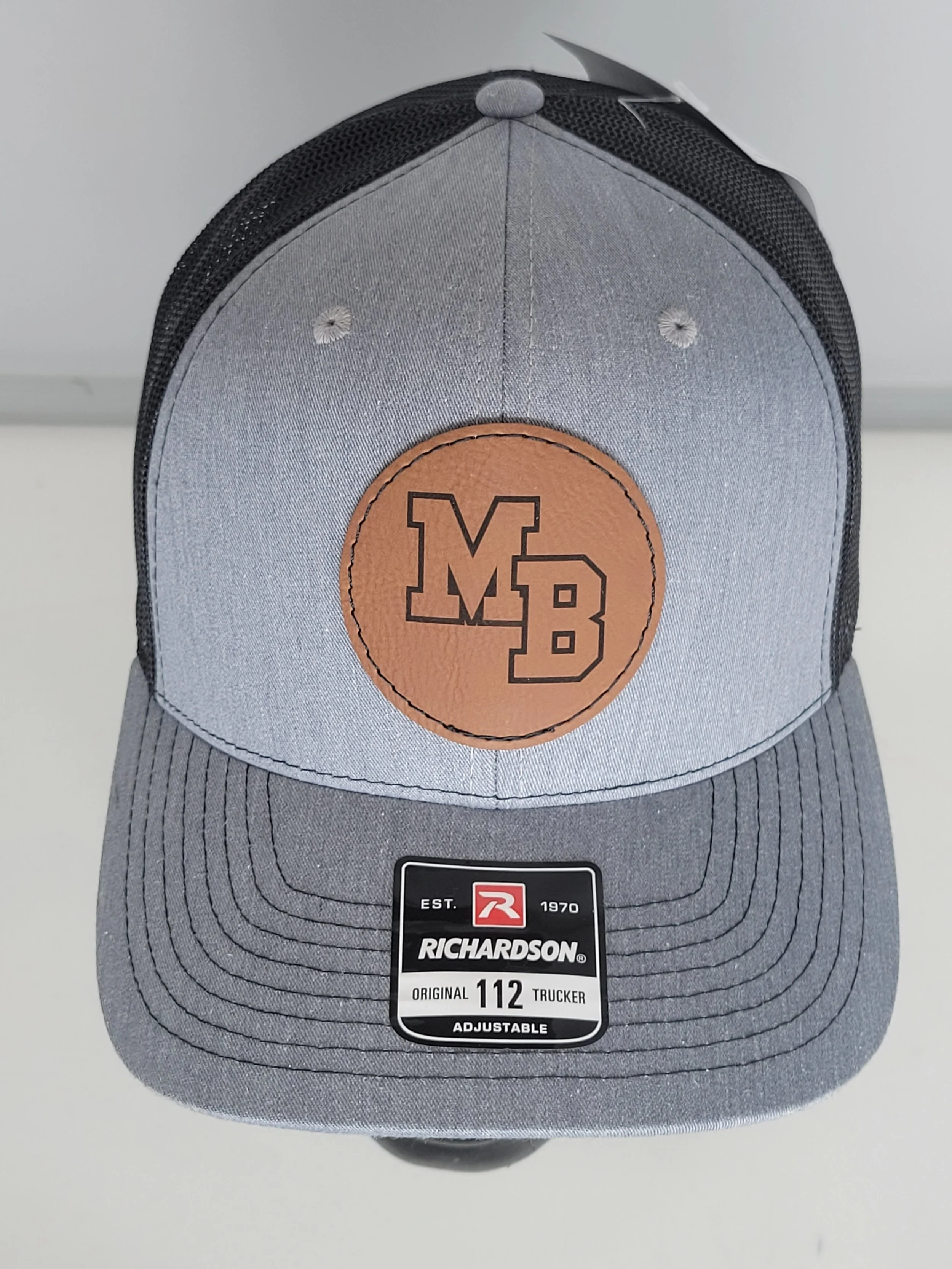 Cappello Camionista Vintage Mack Trucks Richardson 112 - Patch Ricamato Rosso/bianco