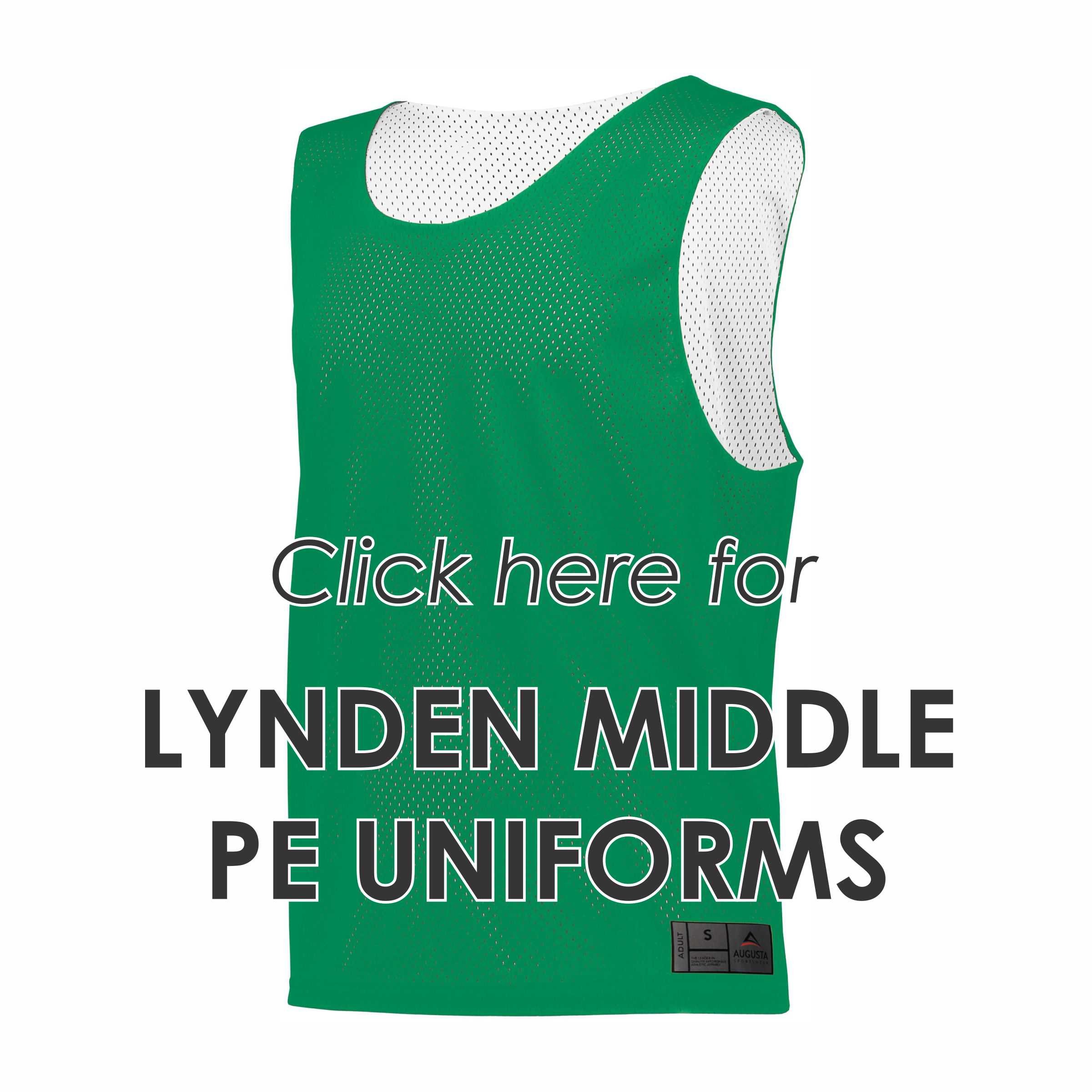 Lynden Middle School PE Reversible Jersey