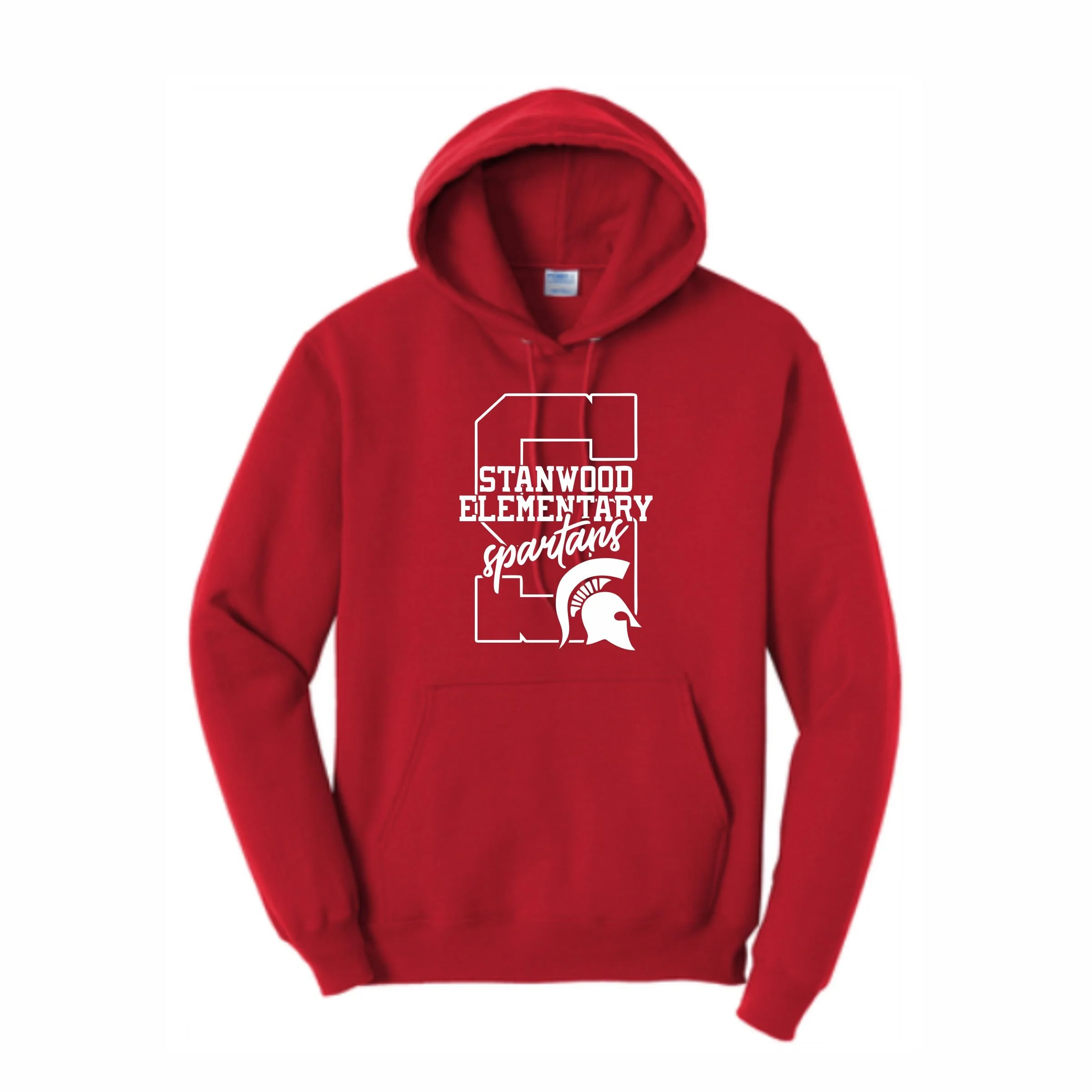 SES Hoody, PC78H, Red, Front.jpg