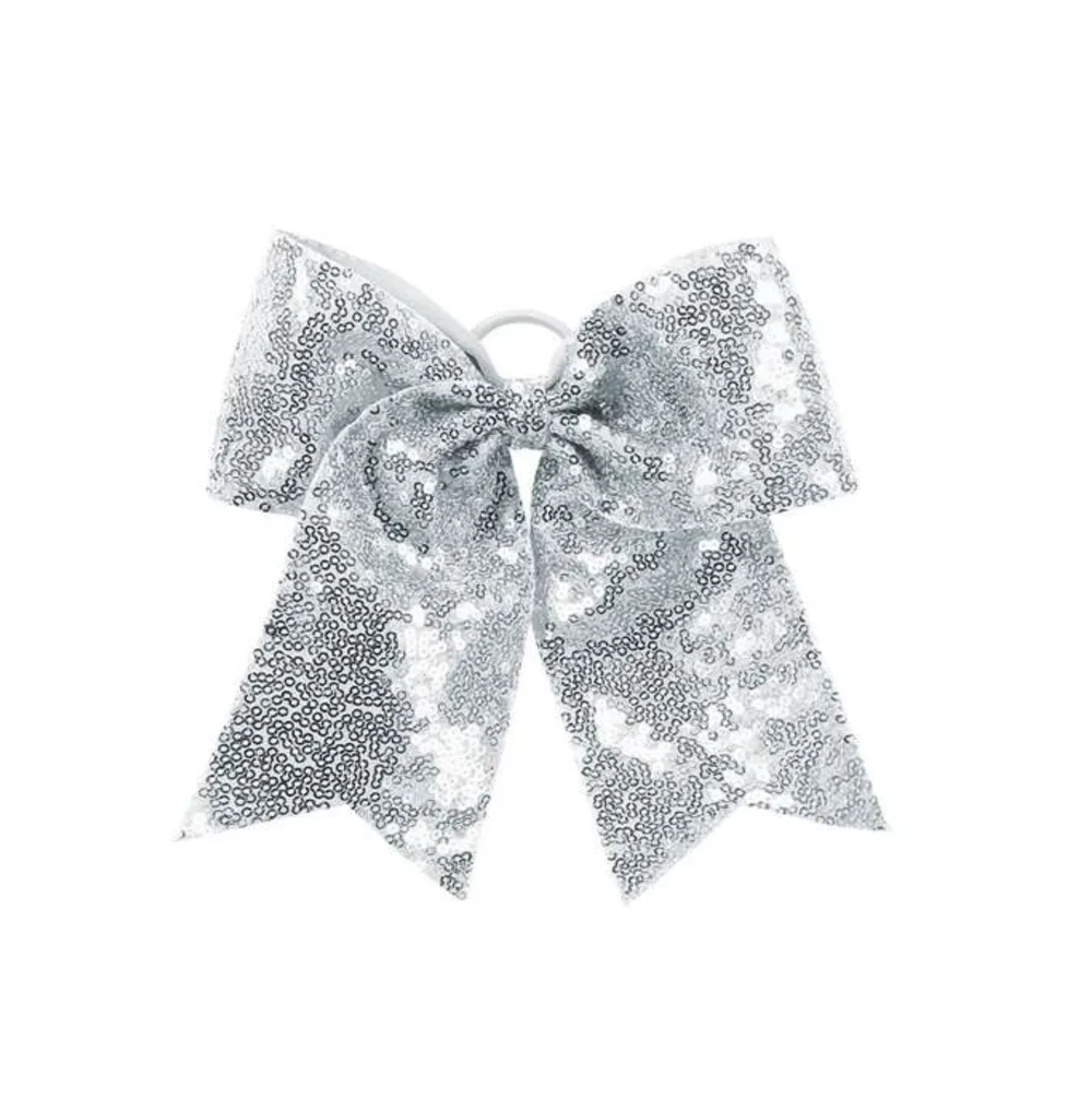 Silver Cheer Bow — Hats Off display picture 2