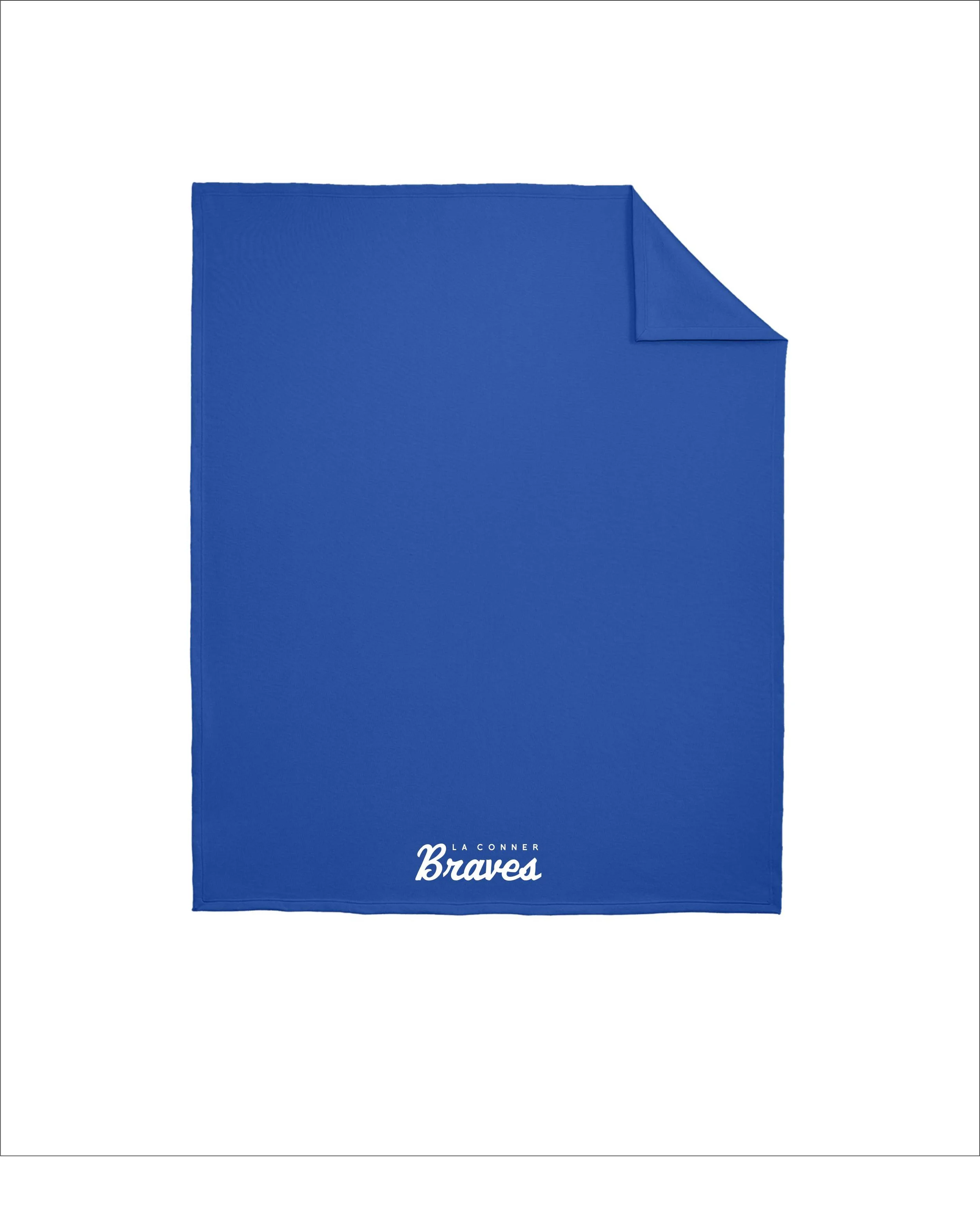 LaConner Braves Core Fleece Sweatshirt Blanket BP78