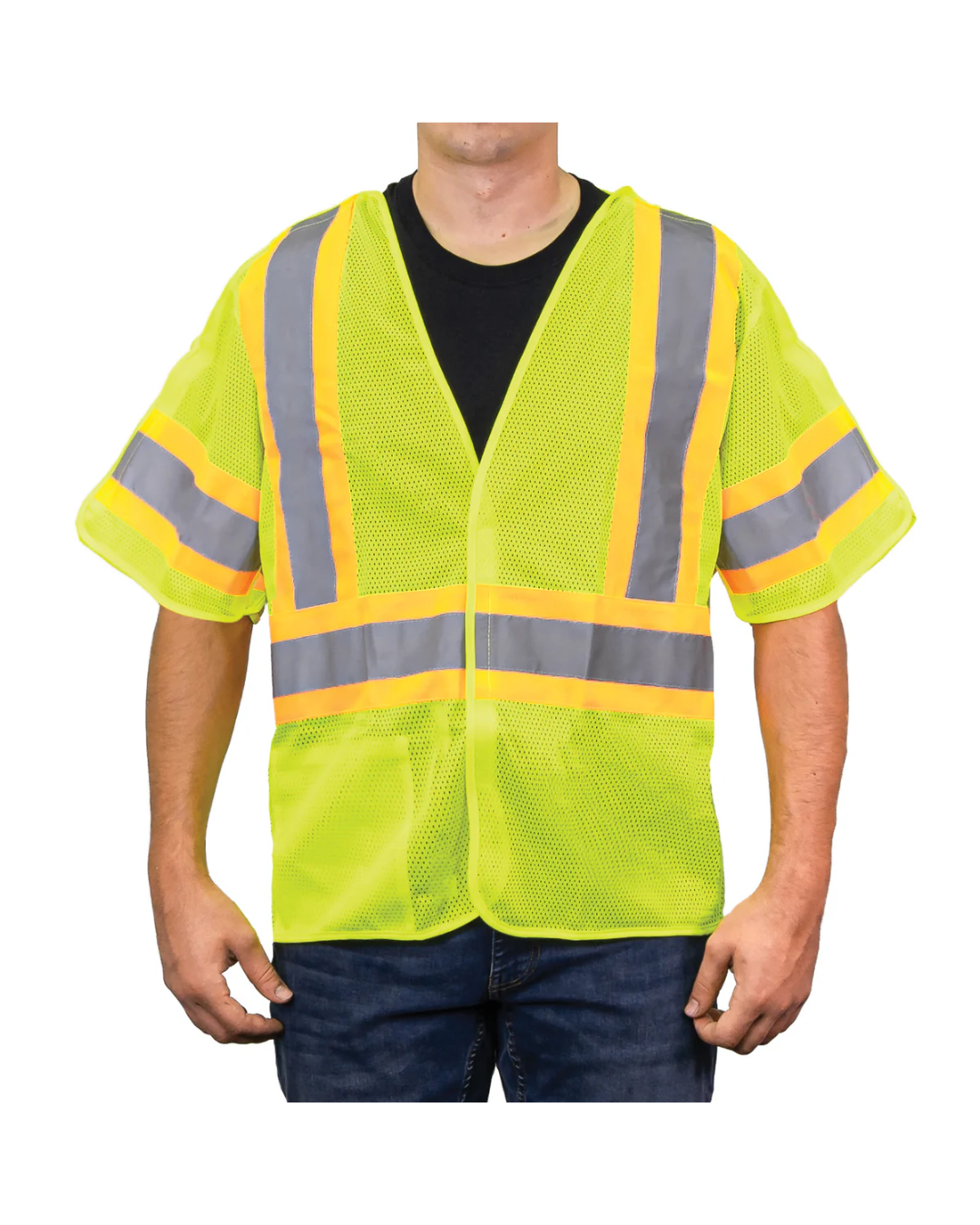 THE 5 POINT CLASS 3 BREAKAWAY HI-VIS VEST I-495E