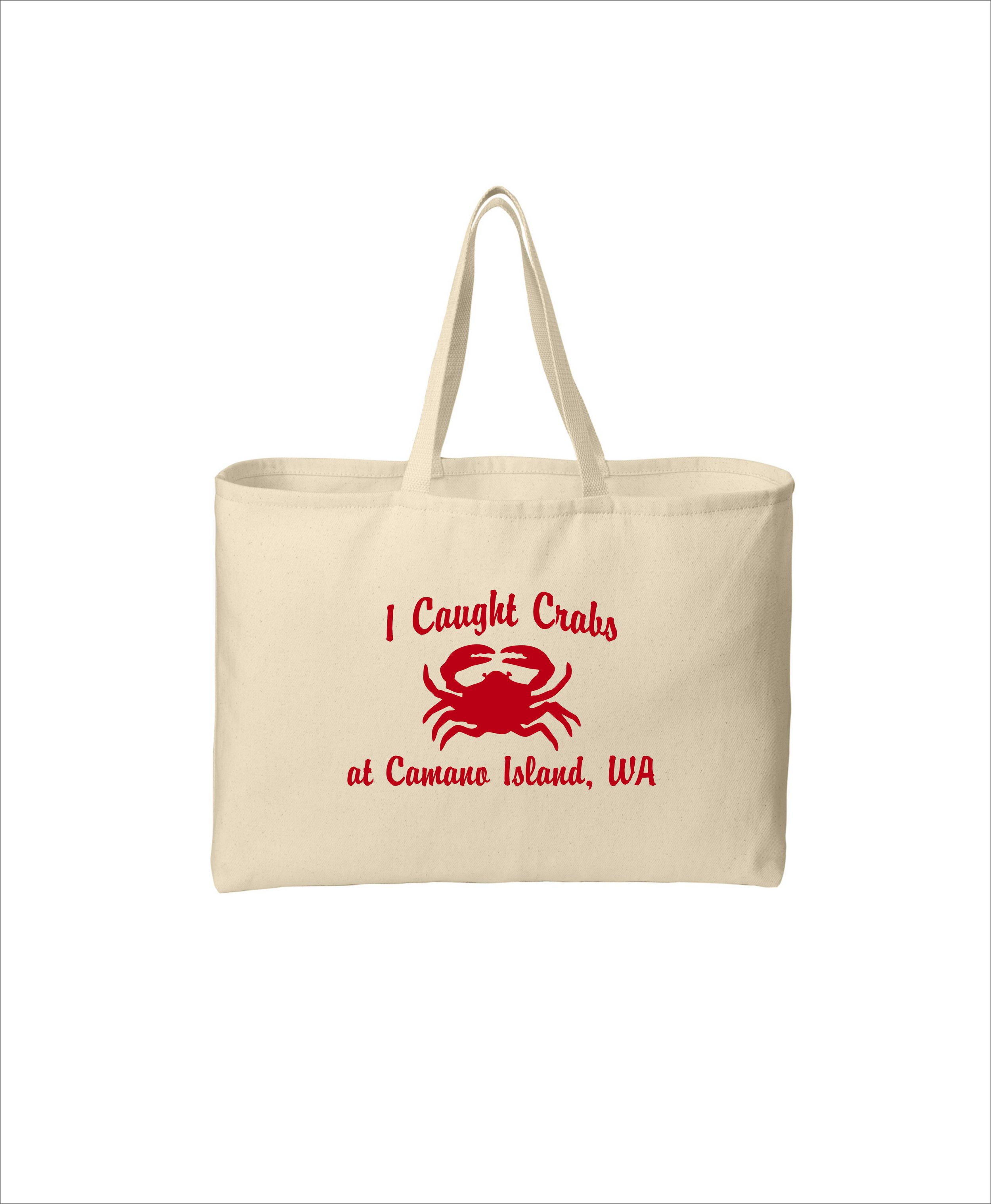 "I Caught Crabs" Tote Bag B300