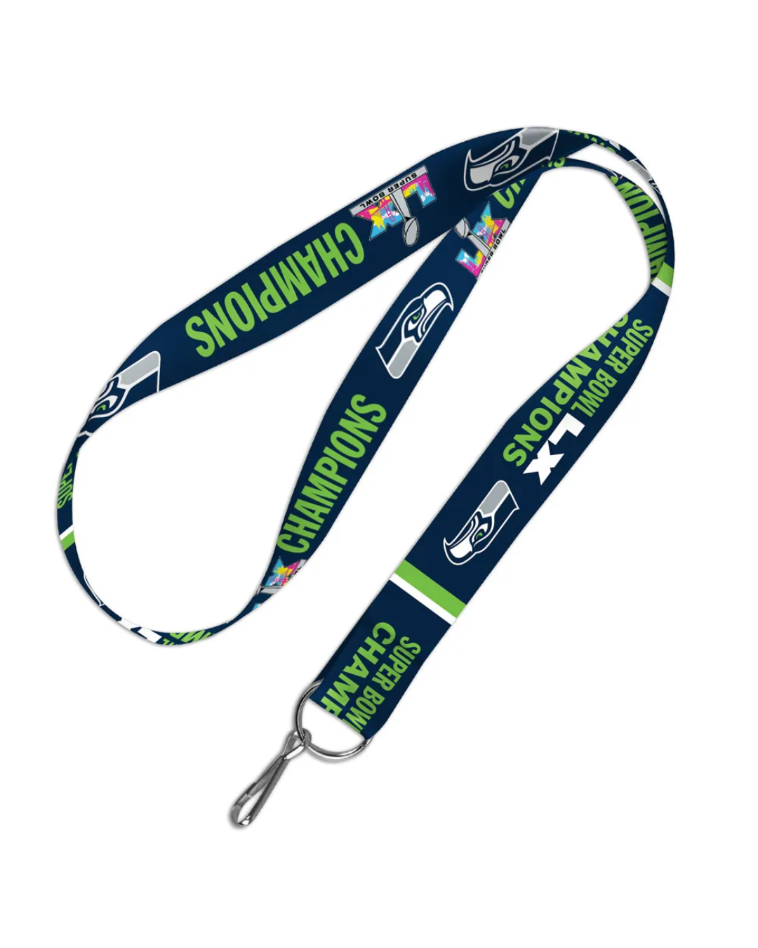 Super Bowl Champions Seattle Seahawks Lanyard 1" 20588426
