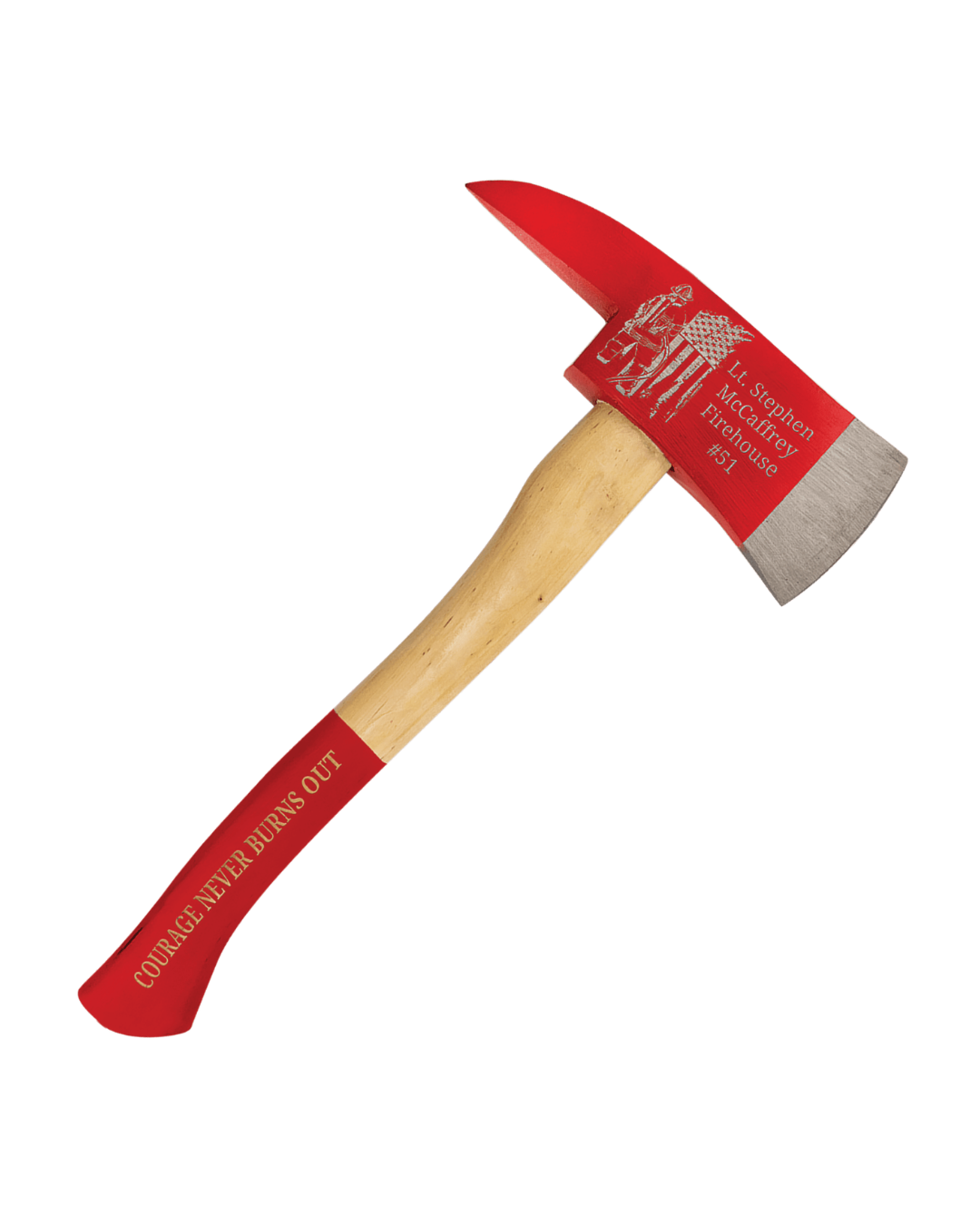 17 1/2" Short Fireman Axe with Blade Guard BR2531