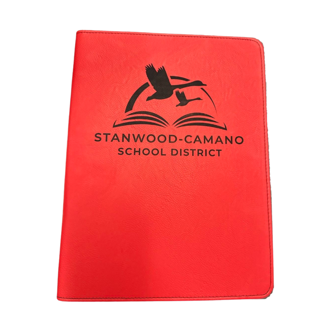 Stanwood Camano School District Portfolio with Notepad GFT1220