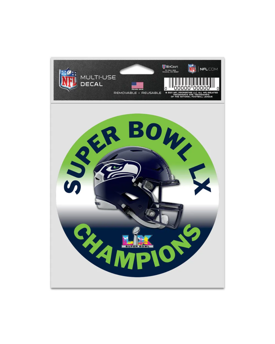 Super Bowl Champions Seattle Seahawks Fan Decals 20563126