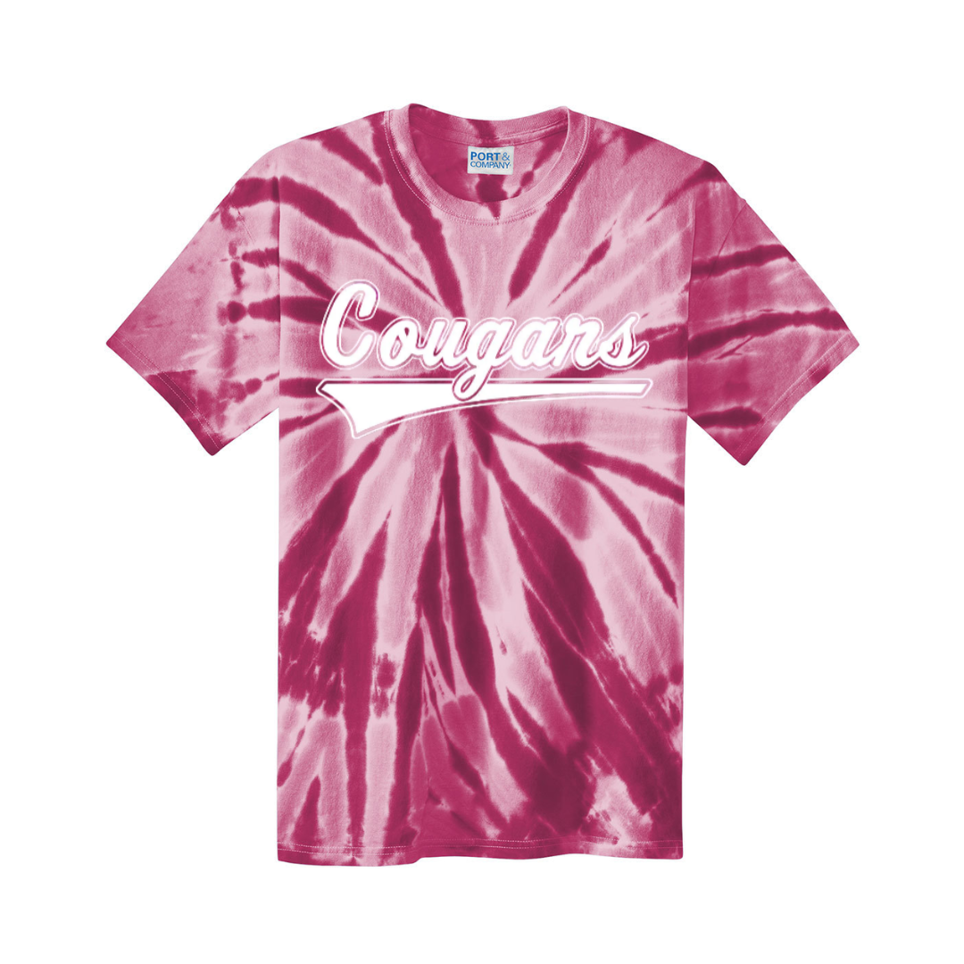 NEW Lakewood Cougars Tie-Dye Short Sleeve T-Shirt