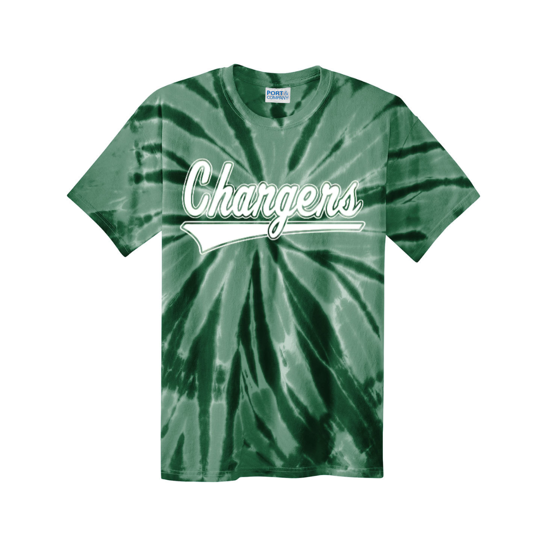 NEW Marysville Getchell Chargers Tie-Dye Short Sleeve T-Shirt