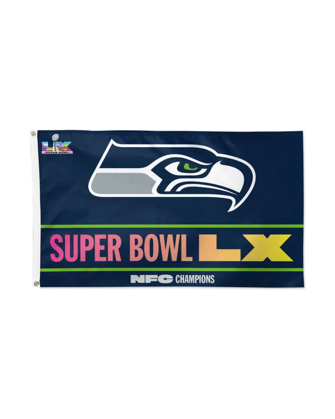 NFC Champions Seattle Seahawks Flag - Deluxe 3' X 5' 20489426