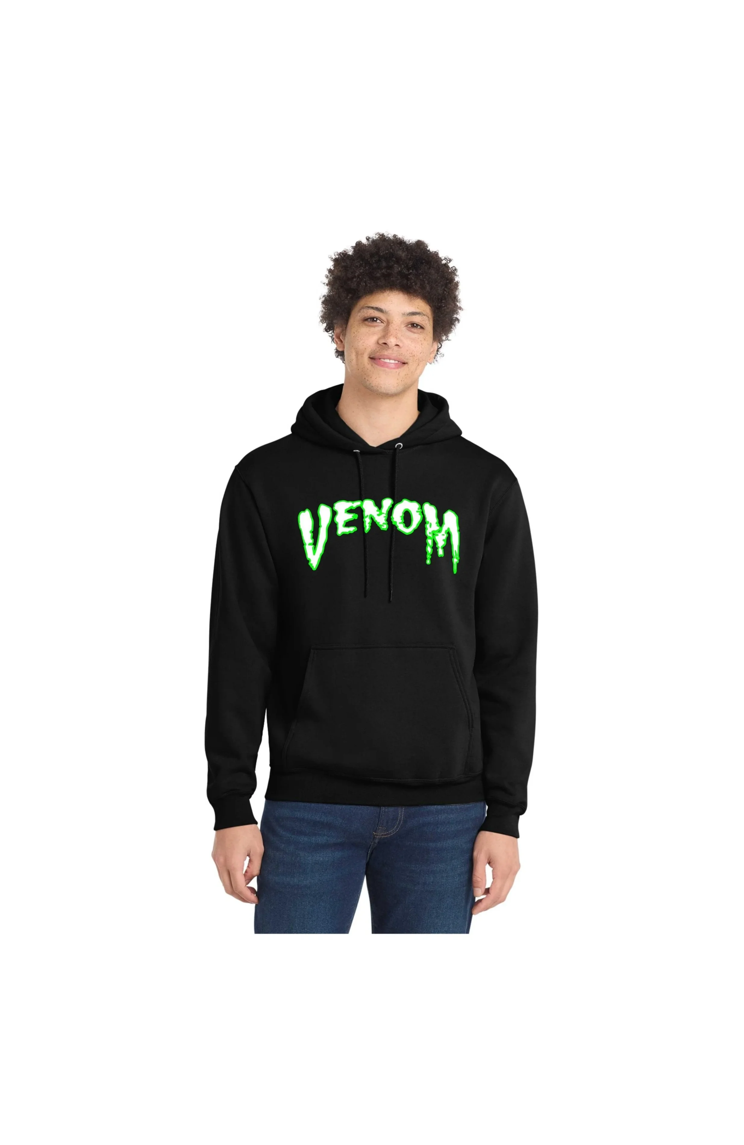 Venom Port & Co Core Fleece Pullover Hooded Sweatshirt PC78H