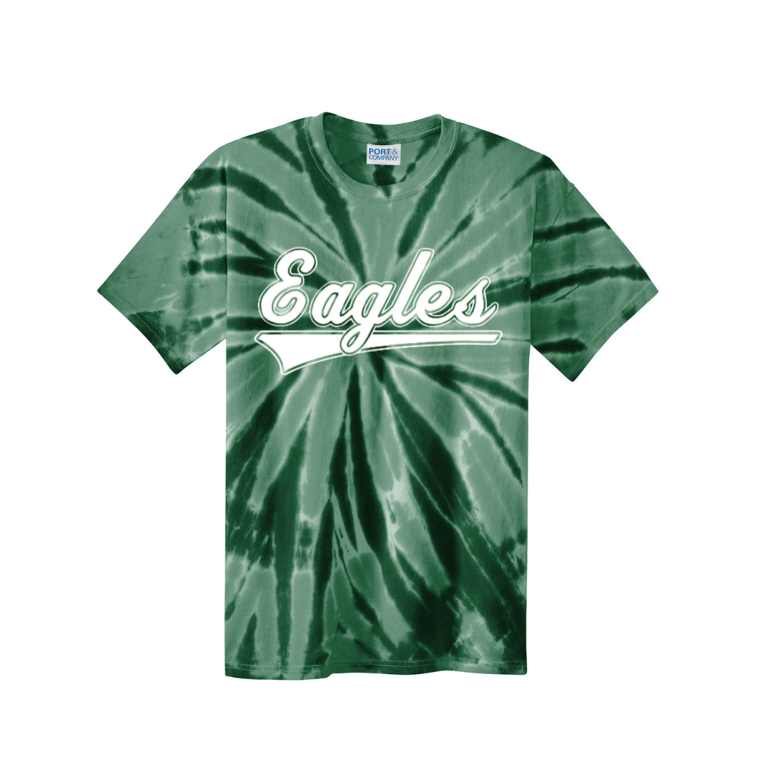 NEW Ebenezer Christian Eagles Tie-Dye Short Sleeve T-Shirt