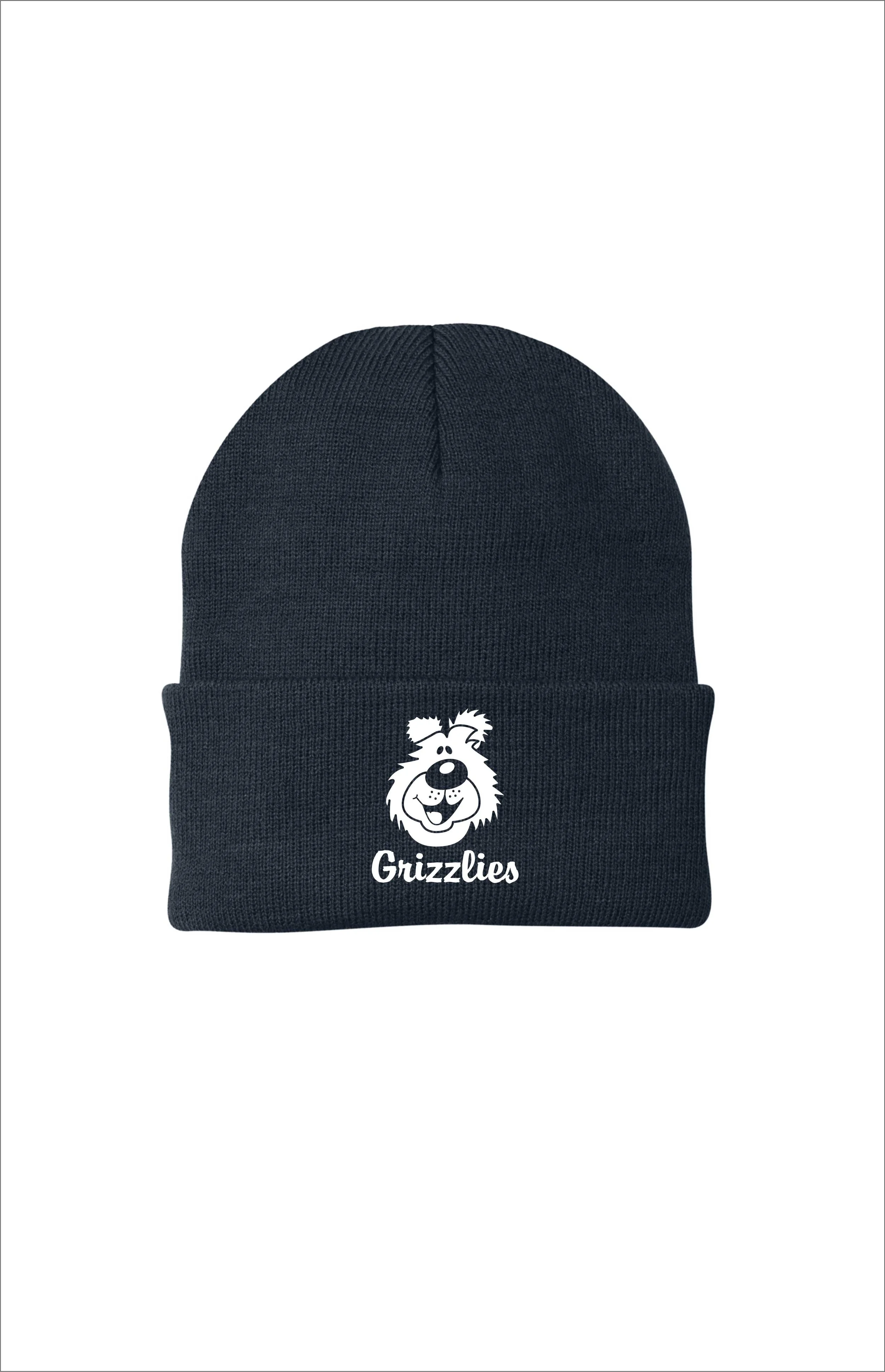 Cedarhome Grizzlies Port Authority Knit Cap CP90