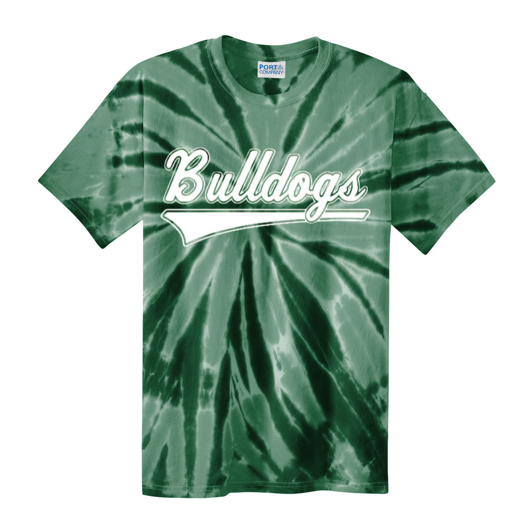 NEW Mount Vernon Bulldogs Tie-Dye Short Sleeve T-Shirt
