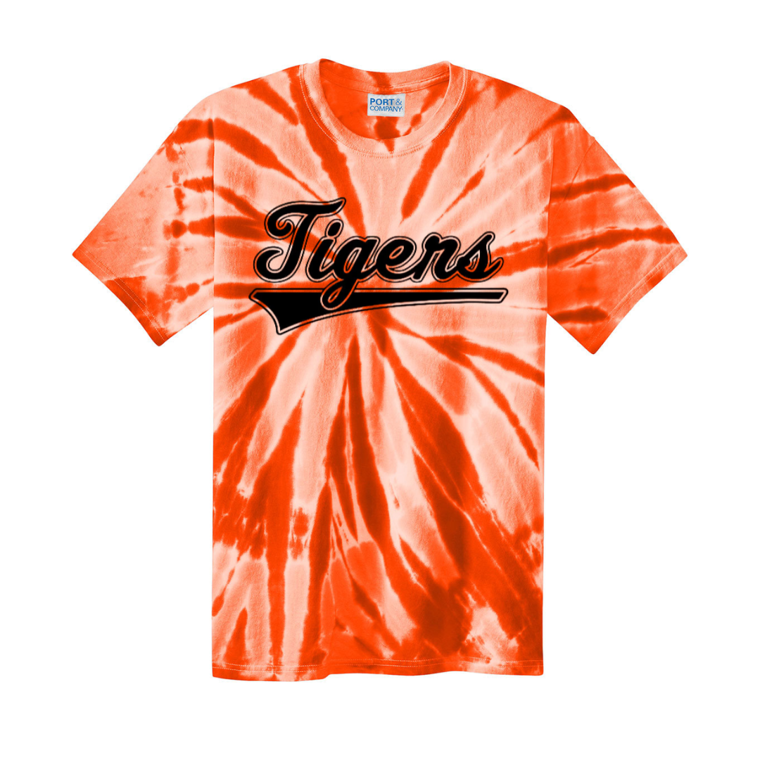 NEW Twin City Tigers Tie-Dye Short Sleeve T-Shirt